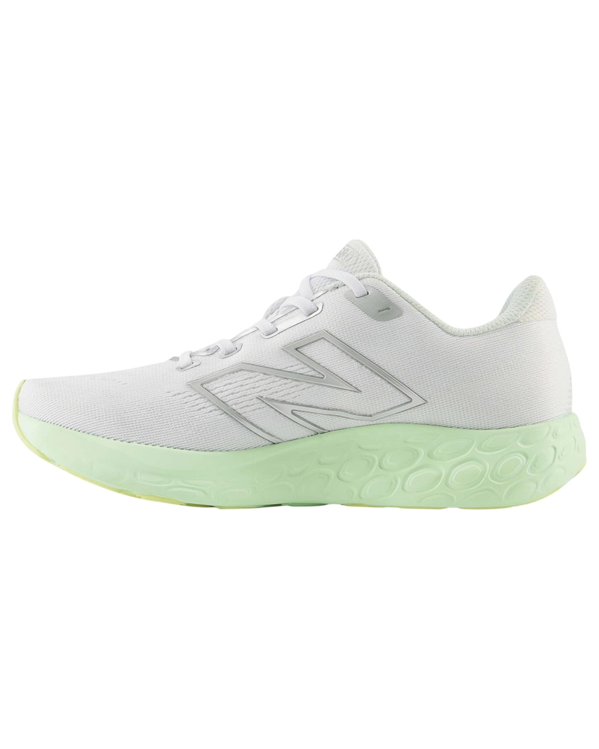 2 New Balance Womens Fresh Foam 680 White/ Melon Athletic Running Shoes WHITE/MELON, 2 of 5