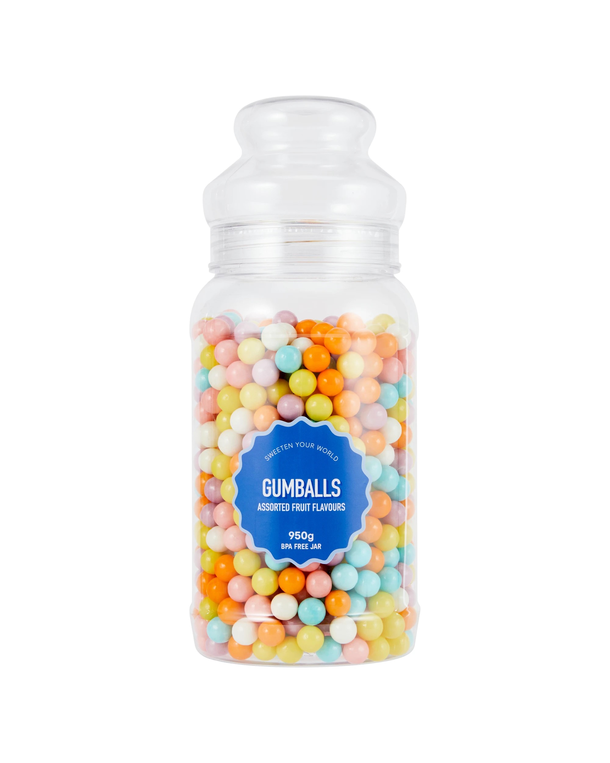 1 Assorted Fruit Flavours Gumballs 950g, 1 of 5