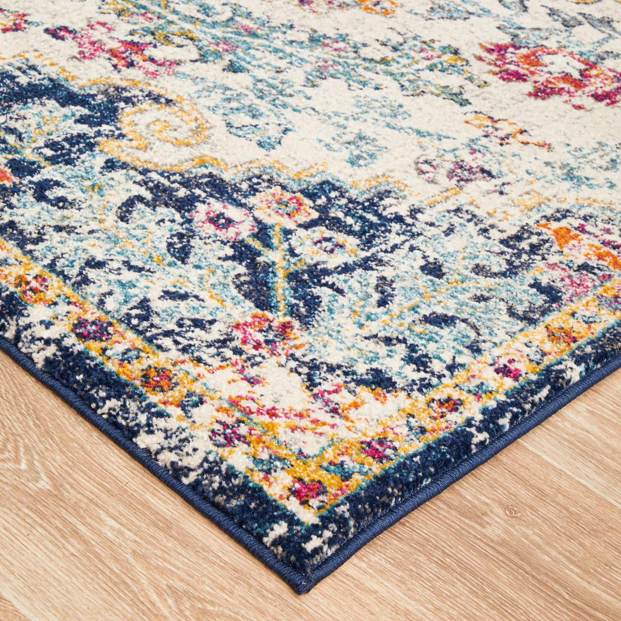 5 Common Ground Rugs Encore 254 290x200cm - Large Floor Rug - White, 5 of 9