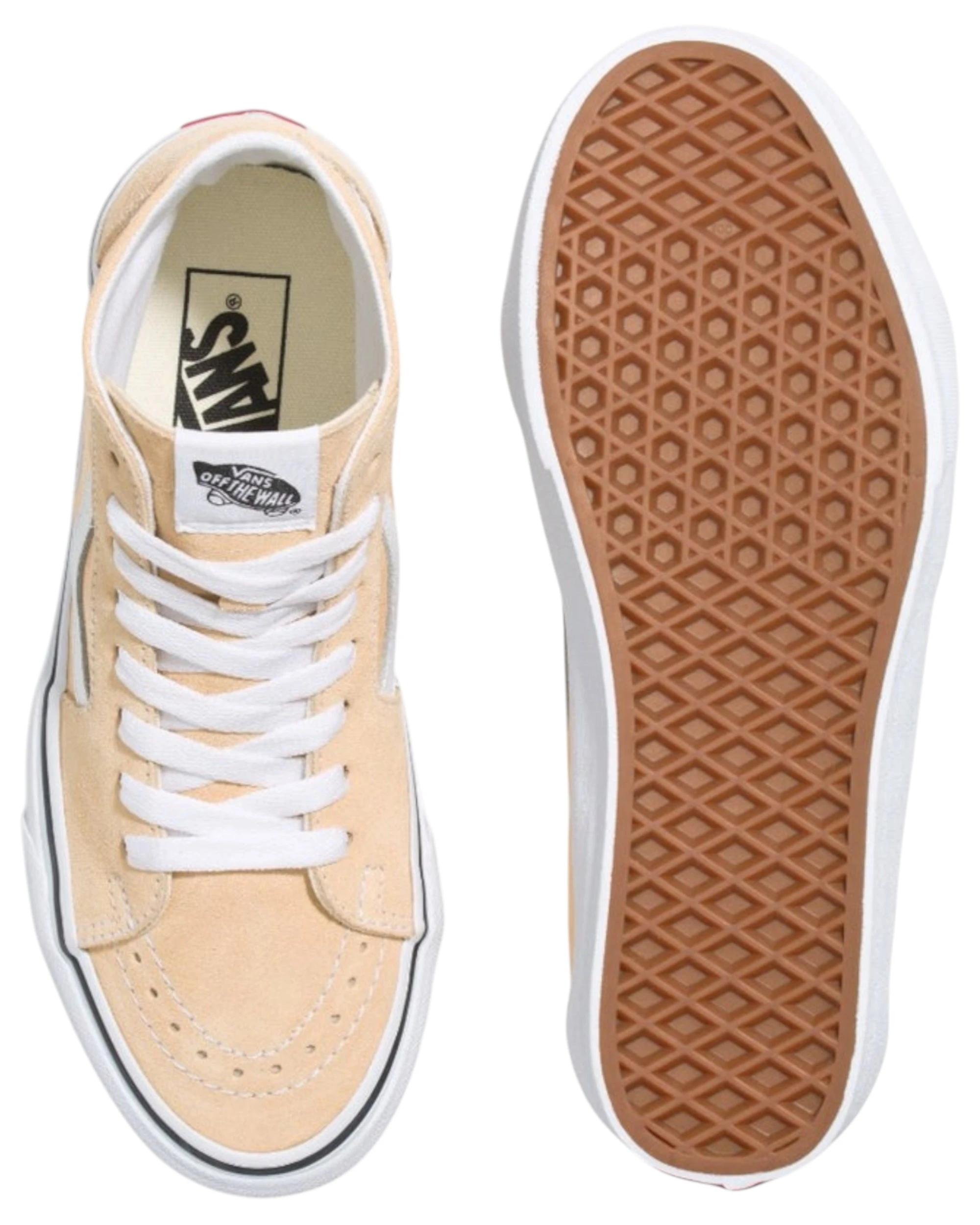 4 Vans Unisex SK8-Hi Tapered Color Theory Honey Peach Lace Up Casual Shoes HONEY PEACH, 4 of 4