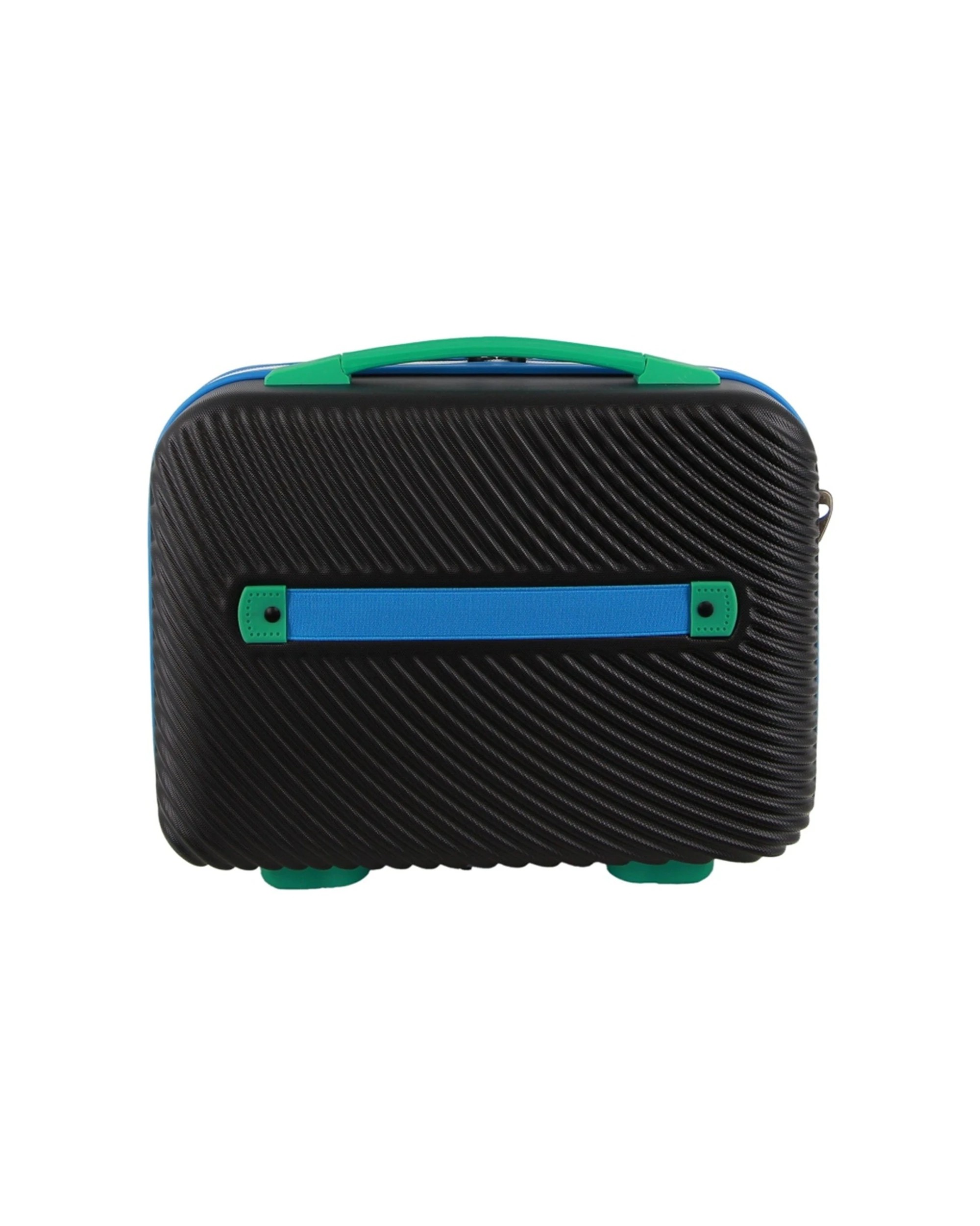 4 GAP Stripe Hard-Shell Mini Travel Crossbody Bag With Zip Pocket 27cm - Black, 4 of 4