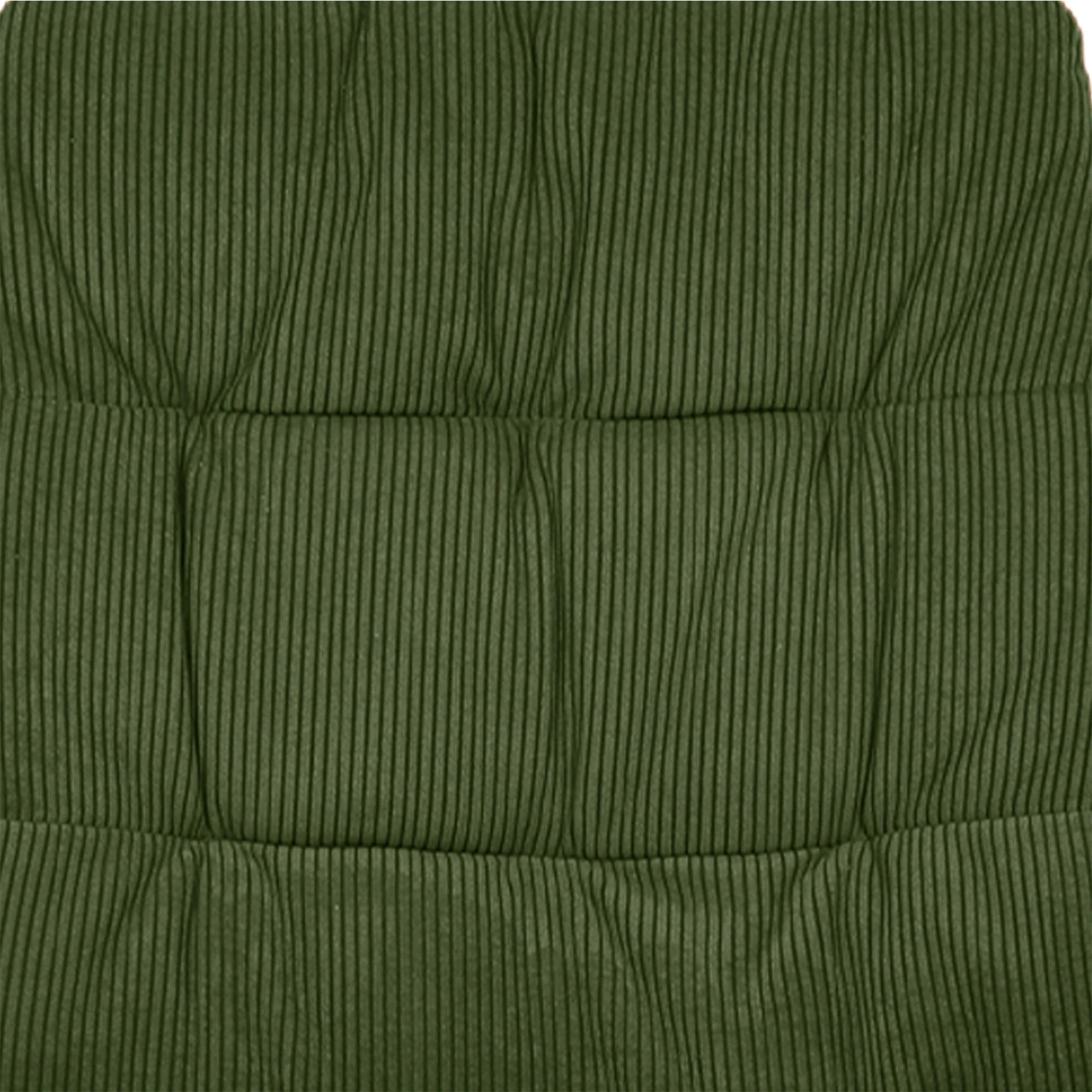 6 Levede 2x Dining Chairs Industrial Soft Corduroy Kitchen Padded Seat - Green, 6 of 9