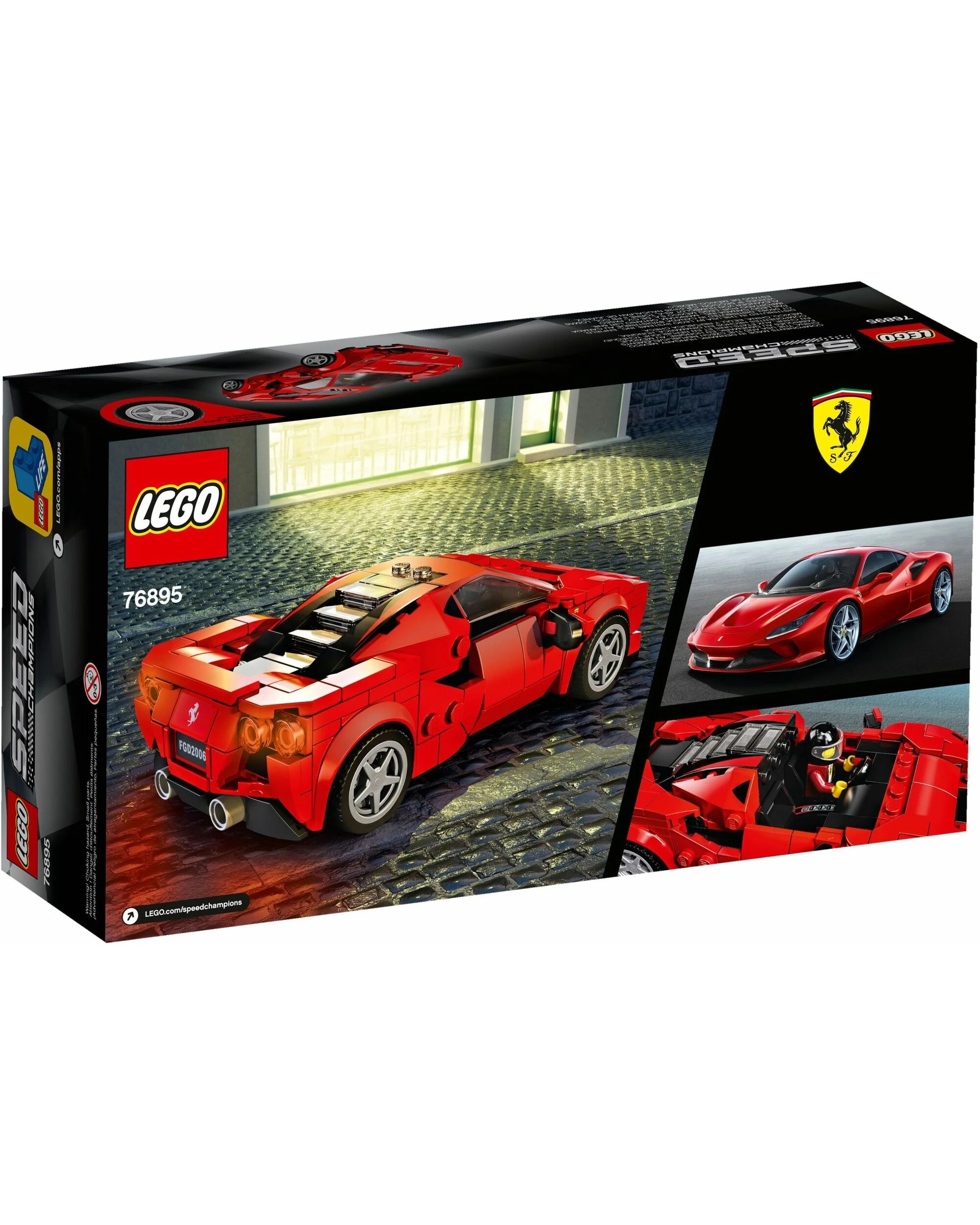 4 LEGO Speed Champions 76895: Ferrari F8 Tributo, 4 of 4