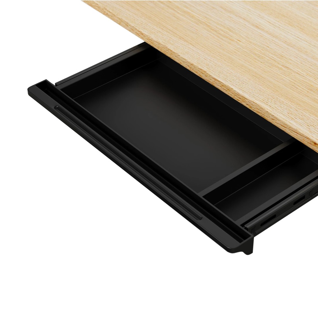 7 Oikiture Under Desk Drawer Pull-out Drawer Sliding Tray Storage Organizer
 - Black, 7 of 8