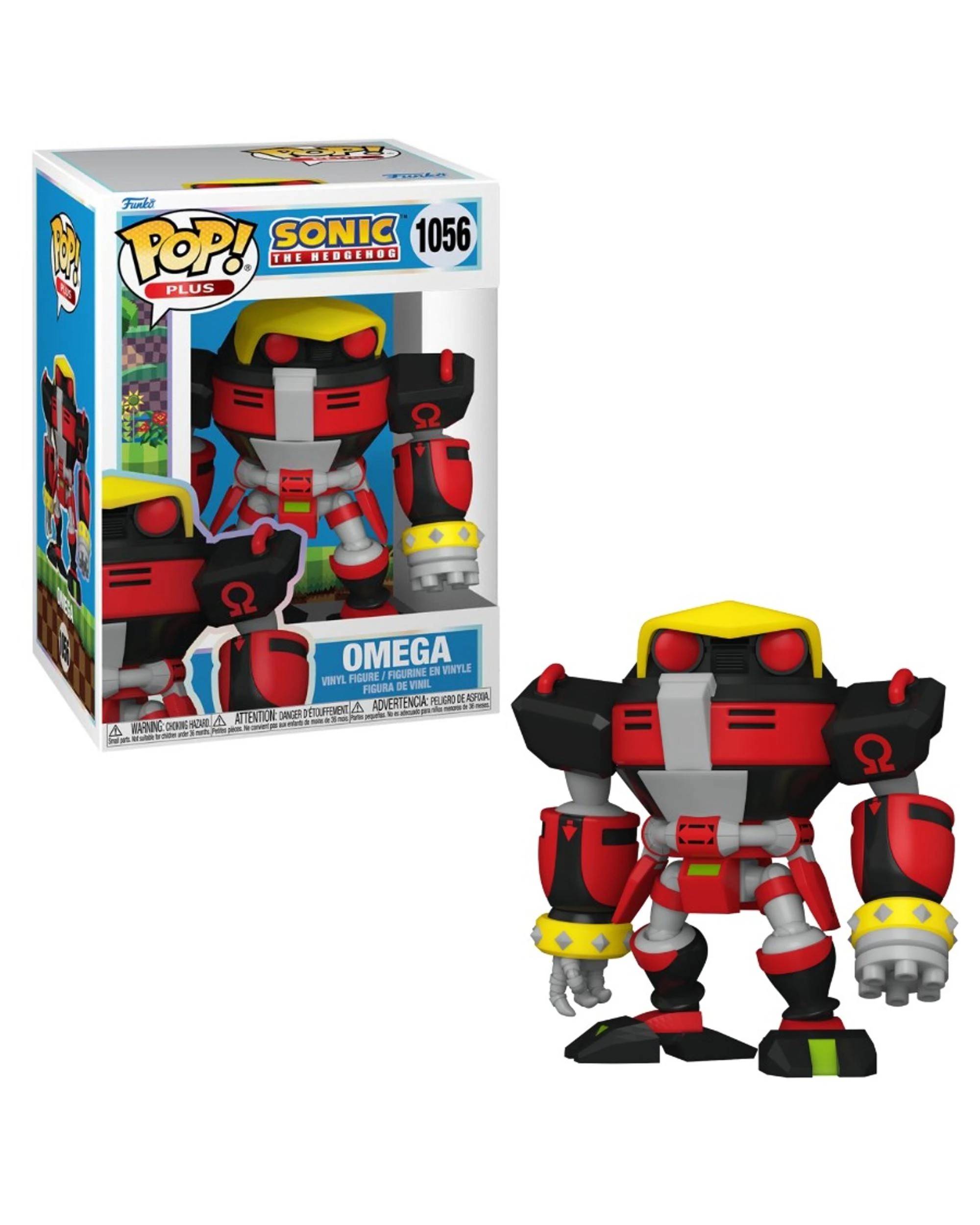 1 Sonic the Hedgehog E-123 Omega Funko POP! Vinyl, 1 of 2
