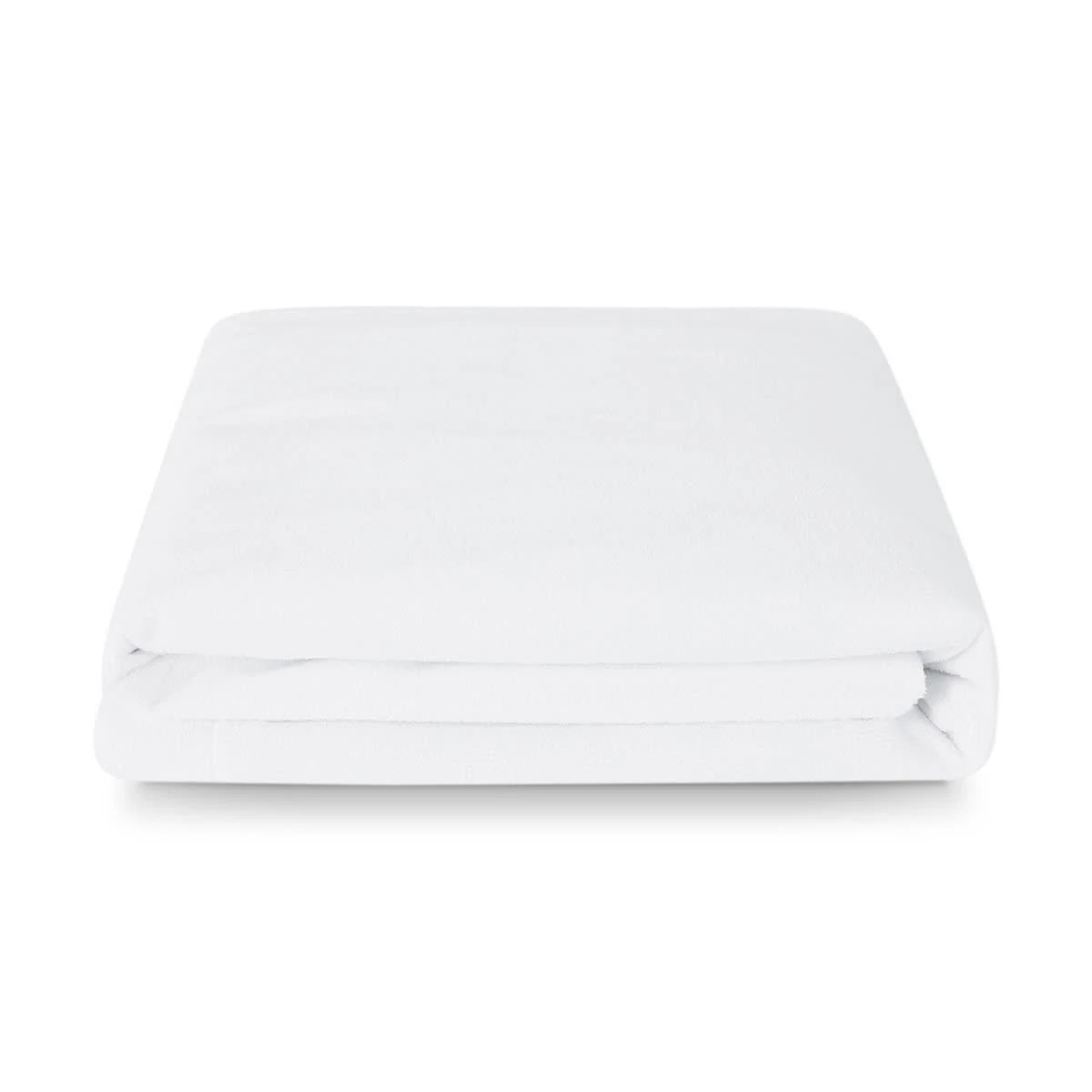 8 Bed Bug Resistant Fitted Mattress Encasement - Double Bed, White, 8 of 8