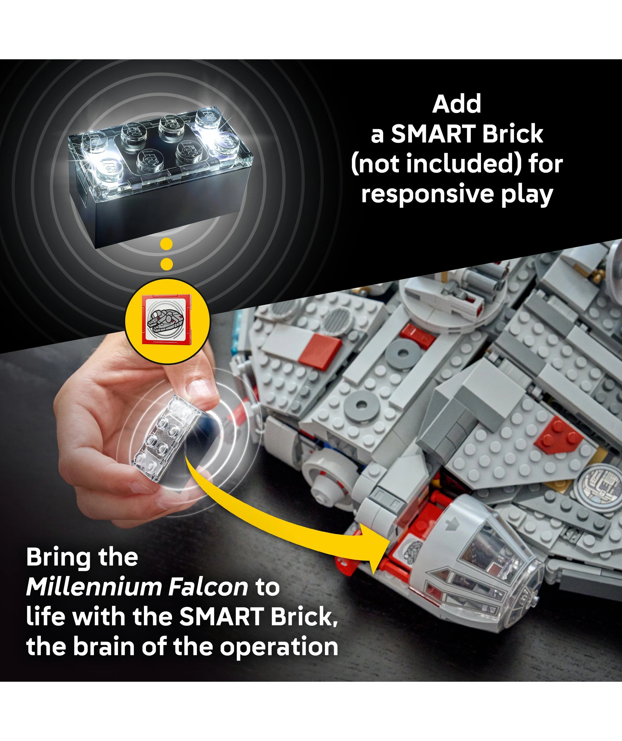 7 LEGO Star Wars SMART Play: Millennium Falcon 75426, 7 of 11