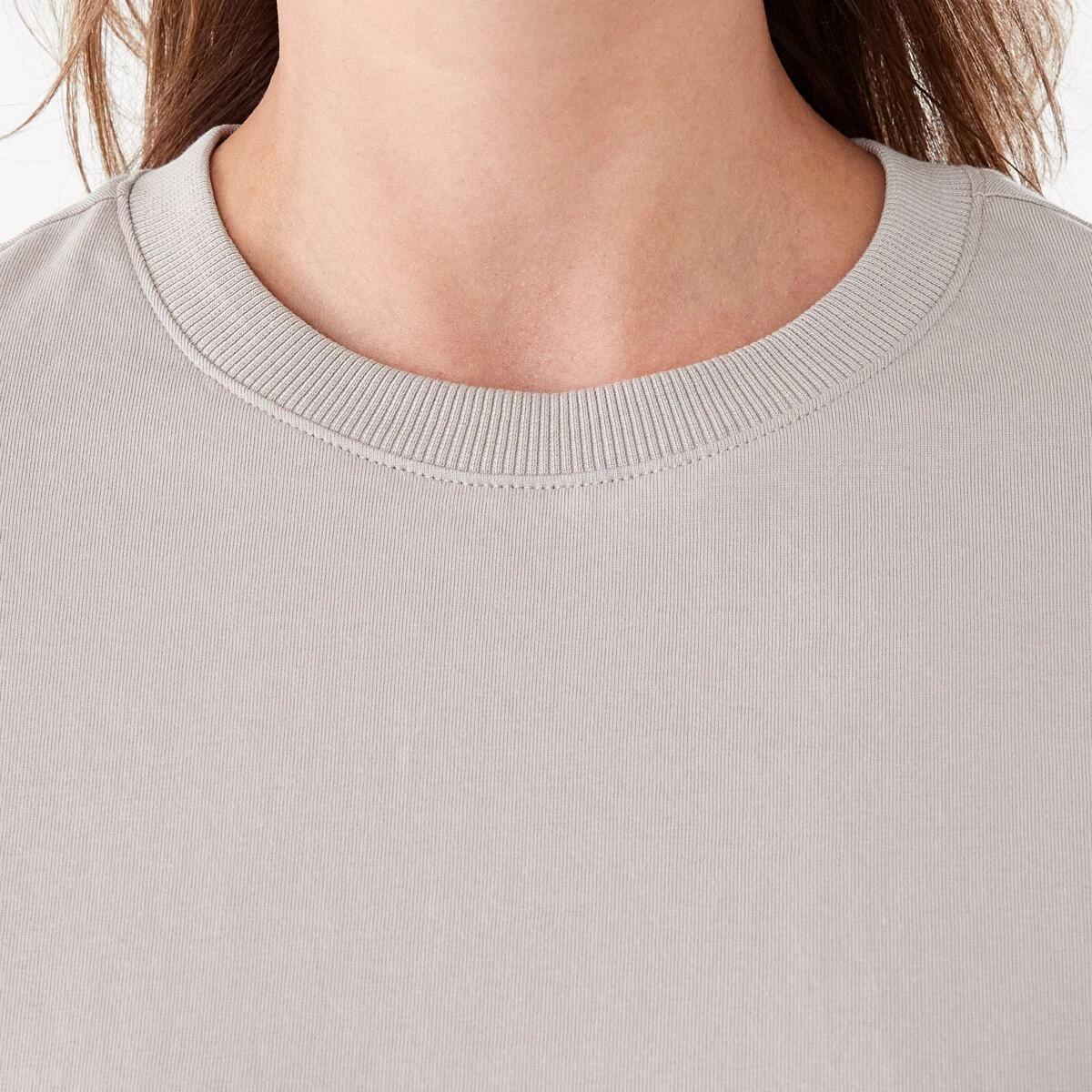 5 Short Sleeve Oversized Boyfriend T-shirt FADED TAUPE, 5 of 5