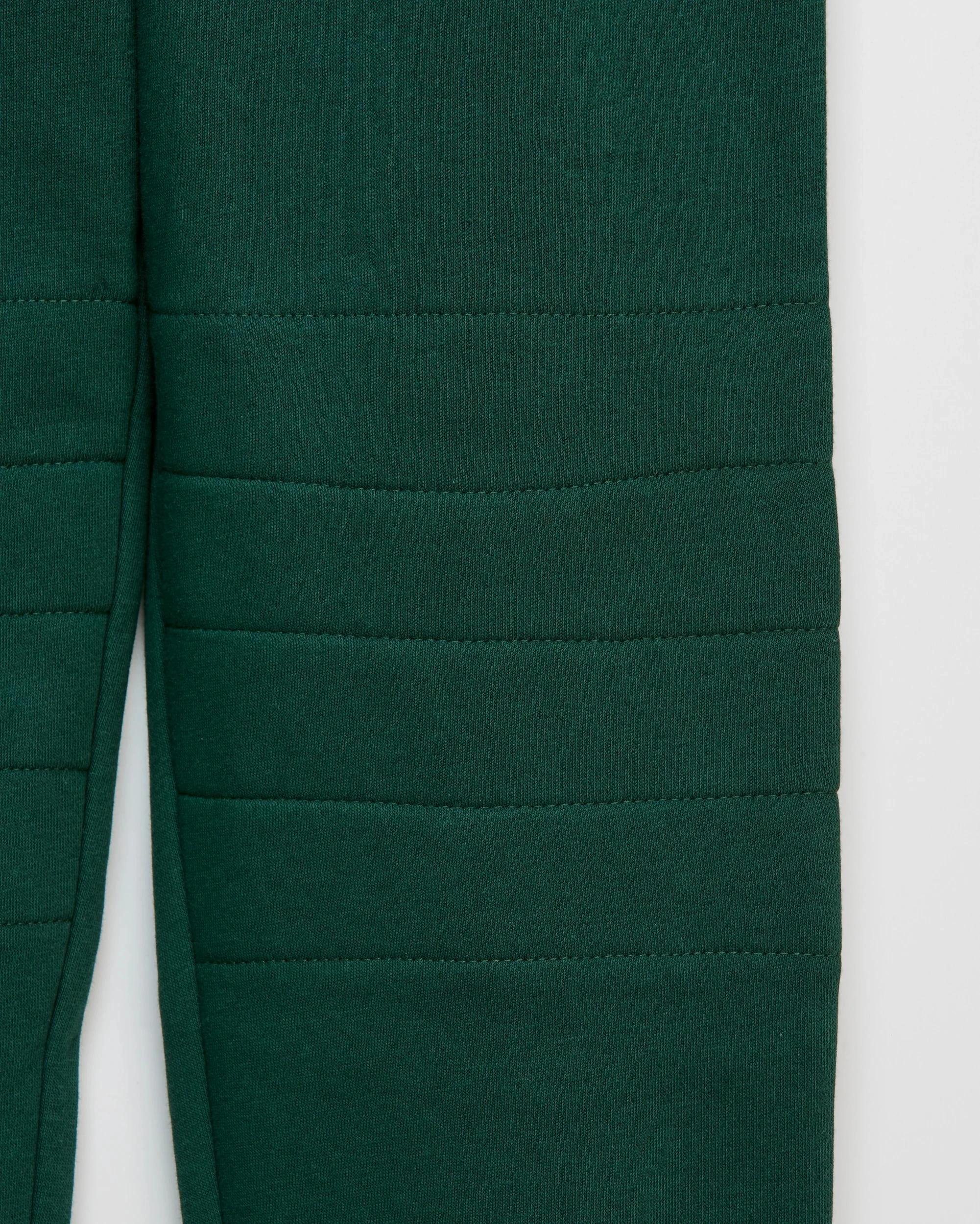 3 Target Kids Australian Cotton 2 Pack School Double Knee Trackpant BOTTLE GREEN, 3 of 4