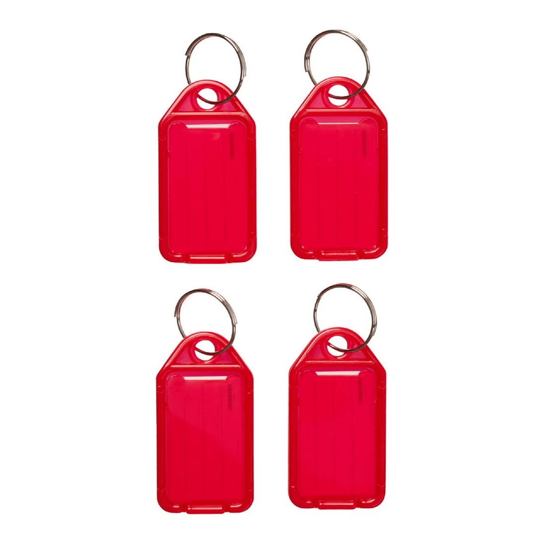 1 J.Burrows Key Tags Red 4 Pack, 1 of 1