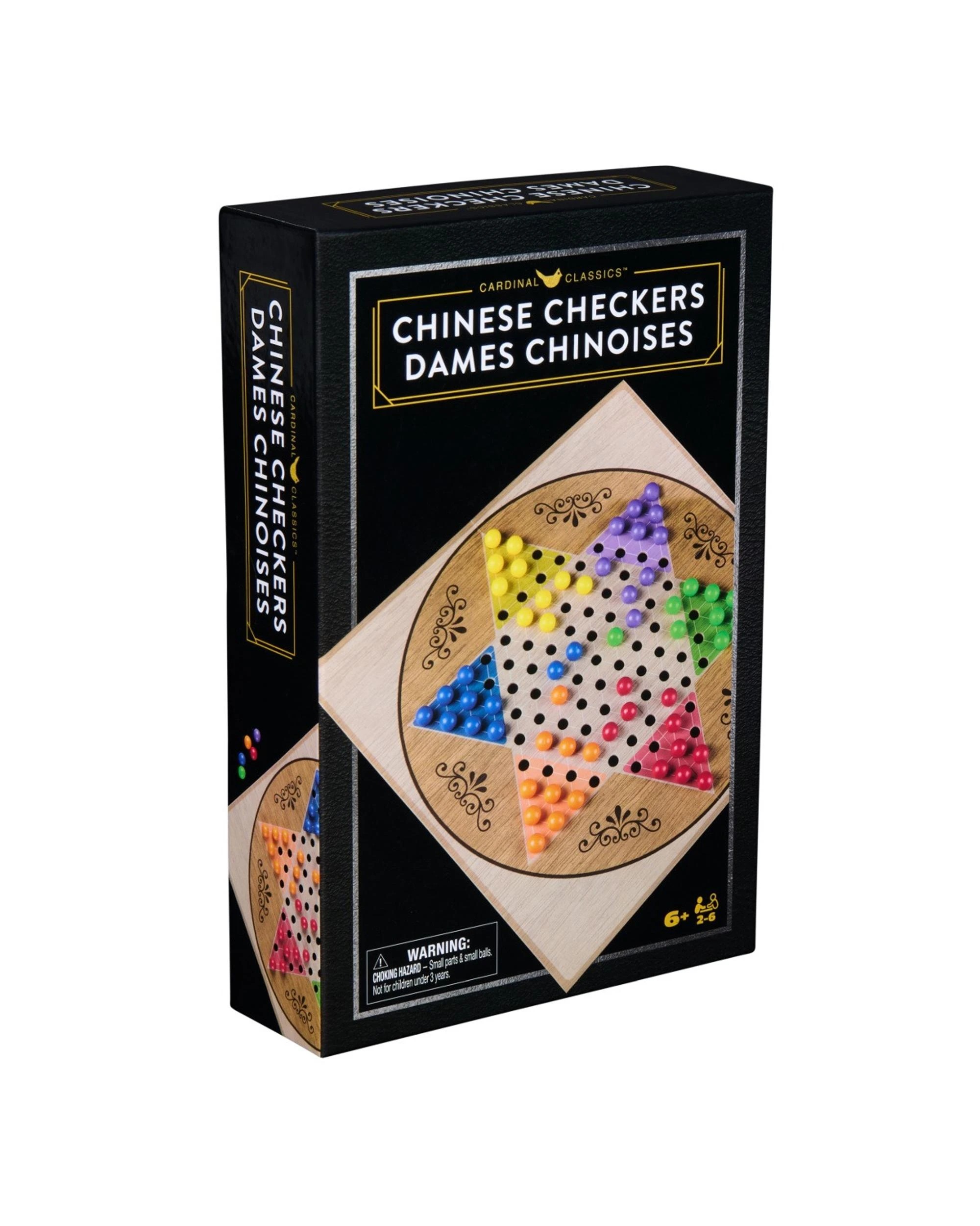 1 Cardinal Classic Kids Family Chinese Checkers Board Game - Multi, 1 of 5
