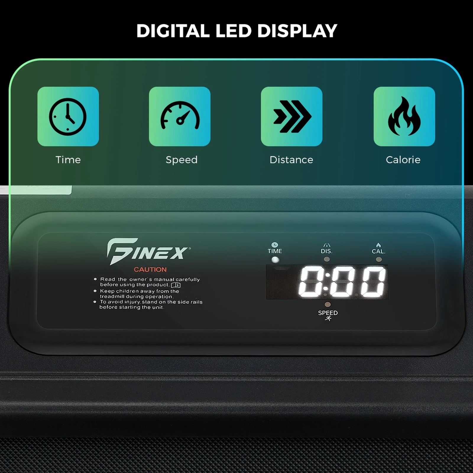 5 Finex Electric Walking Pad 2 in1 Under Desk Treadmill - Black, 5 of 10