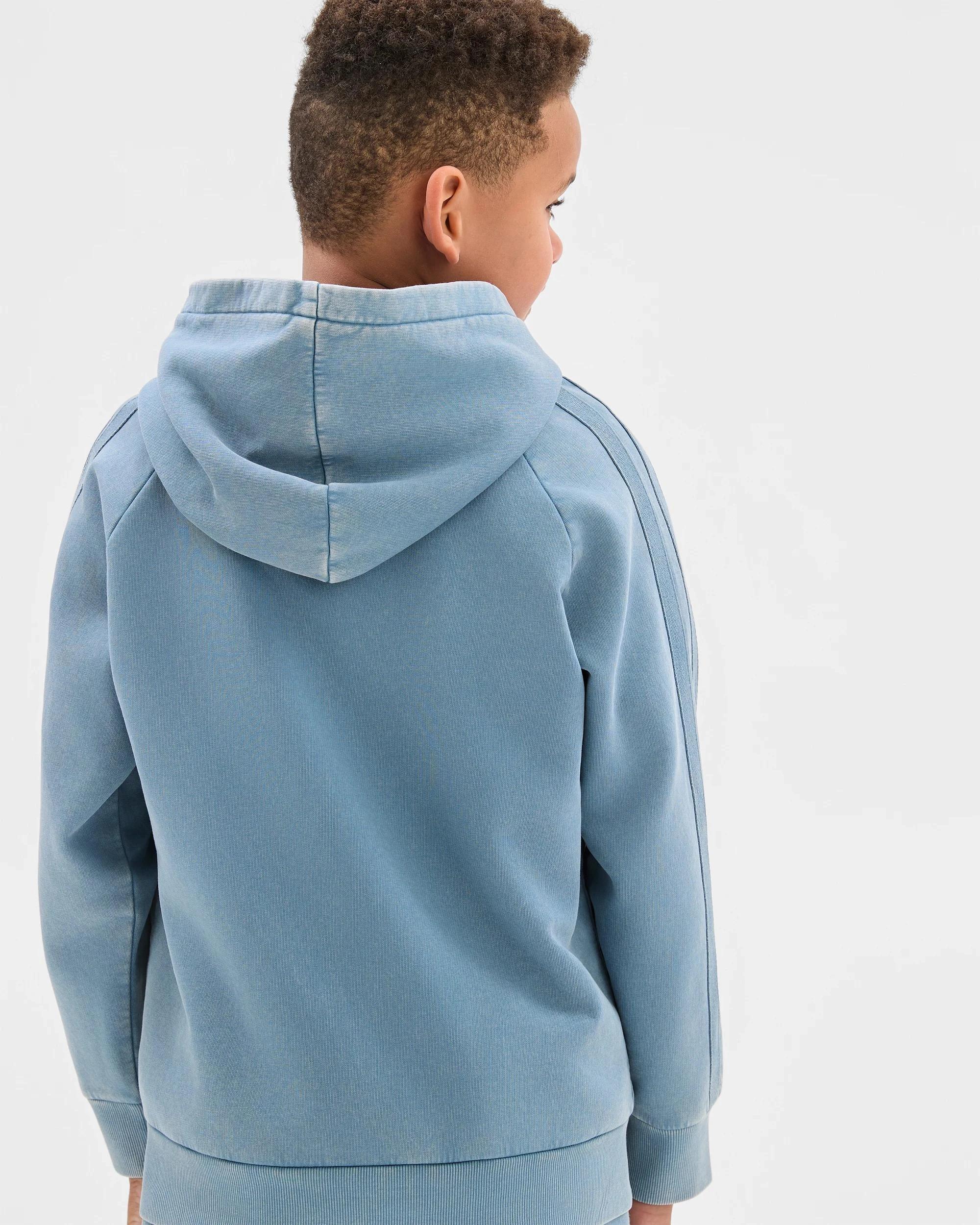 5 Target Kids Australian Cotton Blend Washed Popover Sweat Top BLUE, 5 of 7