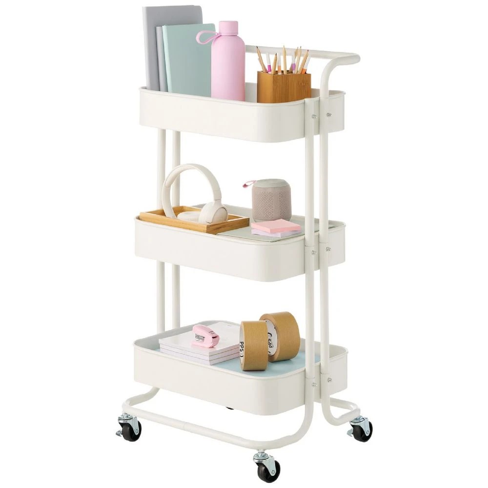 6 Otto 3-Tier Trolley White, 6 of 8