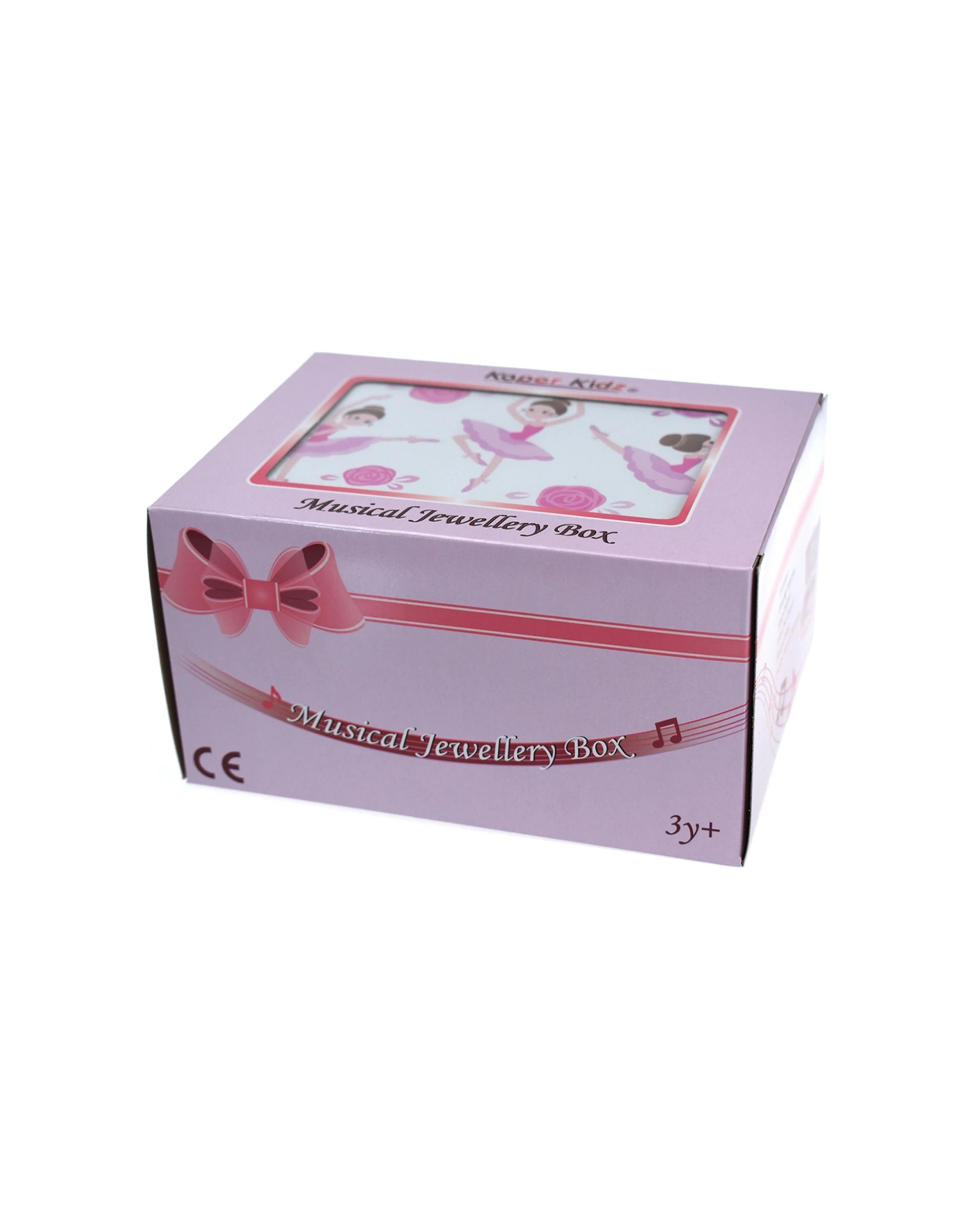 3 Kaper Kidz Music Jewellery Box With Ballerina Figurine Mirror Kids 3y+. - Pink, 3 of 4