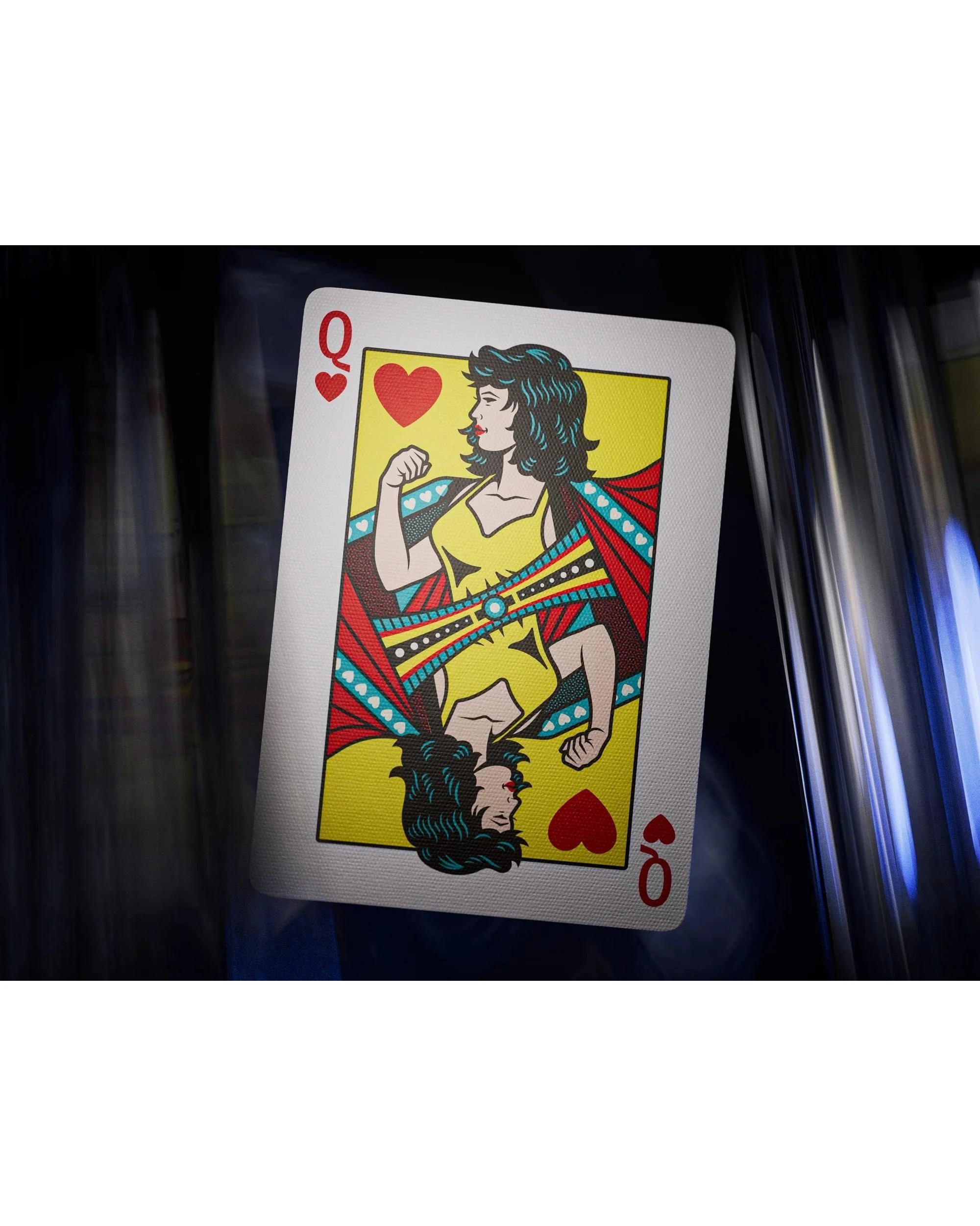 7 theory11 DC Superman Playing Cards, 7 of 9