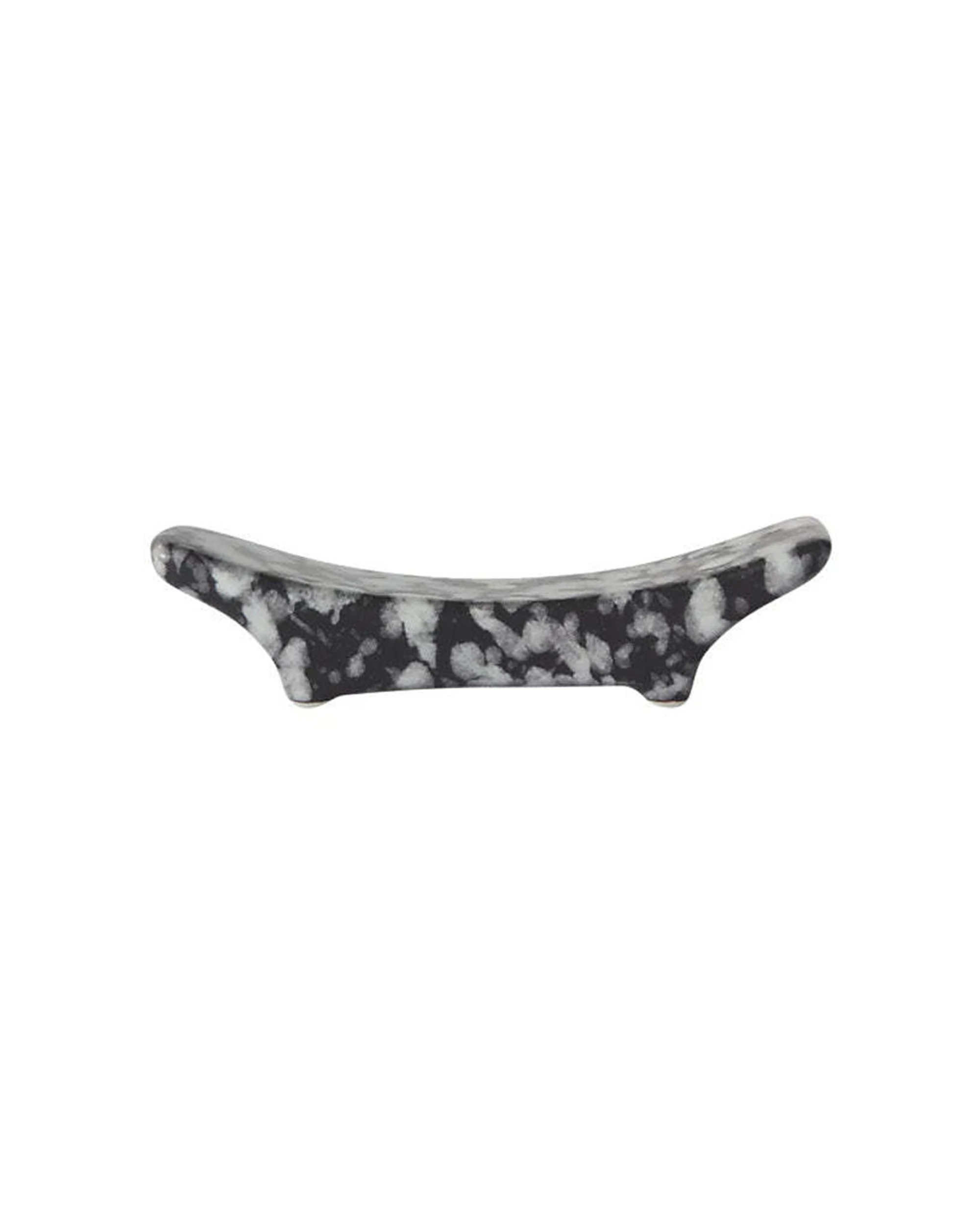2 Maxwell & Williams Caviar Granite Chopstick Rest Porcelain Durable Design - Natural, 2 of 3