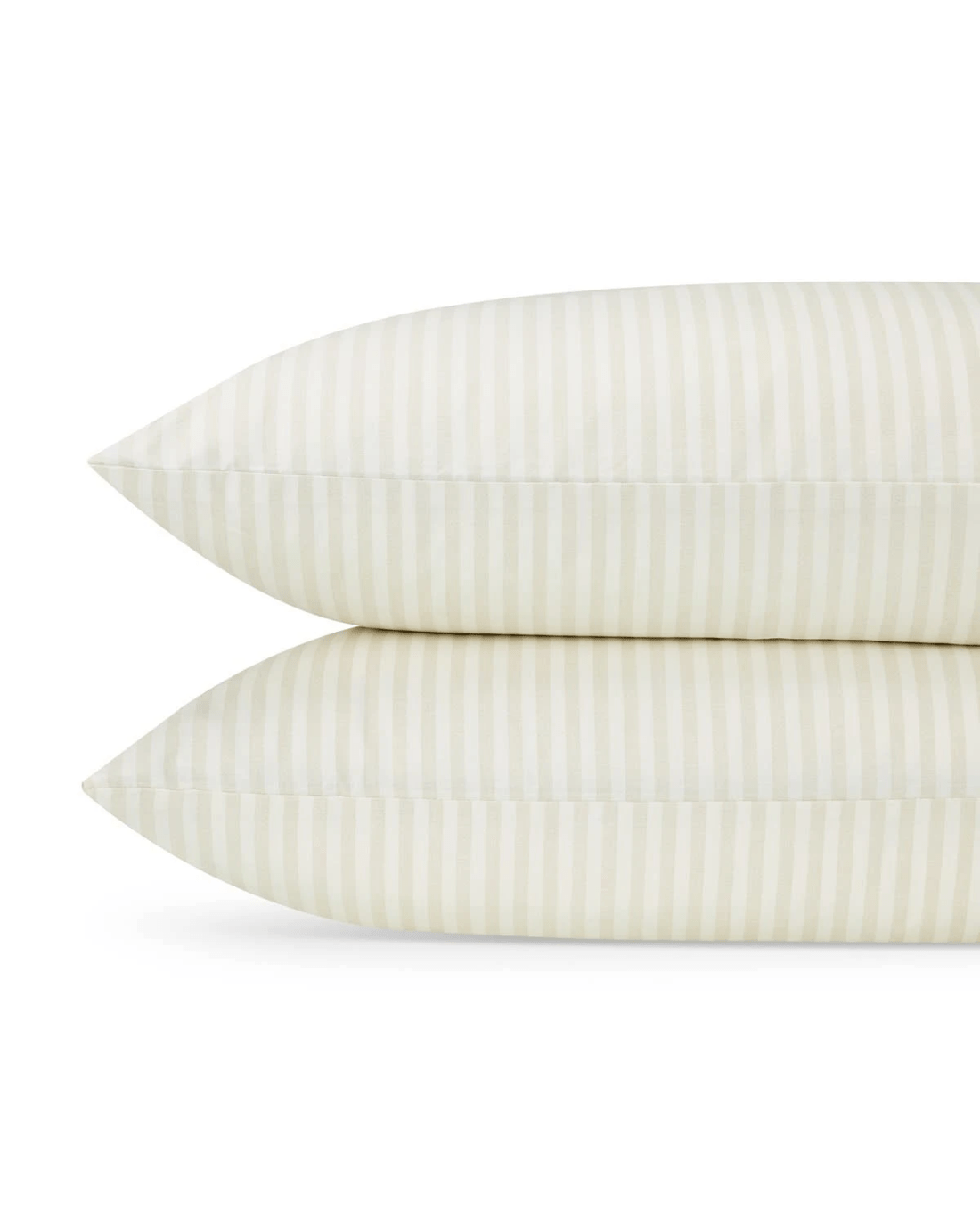 2 250 Thread Count Stripe Cotton Sheet Set - Queen Bed, Natural, 2 of 7