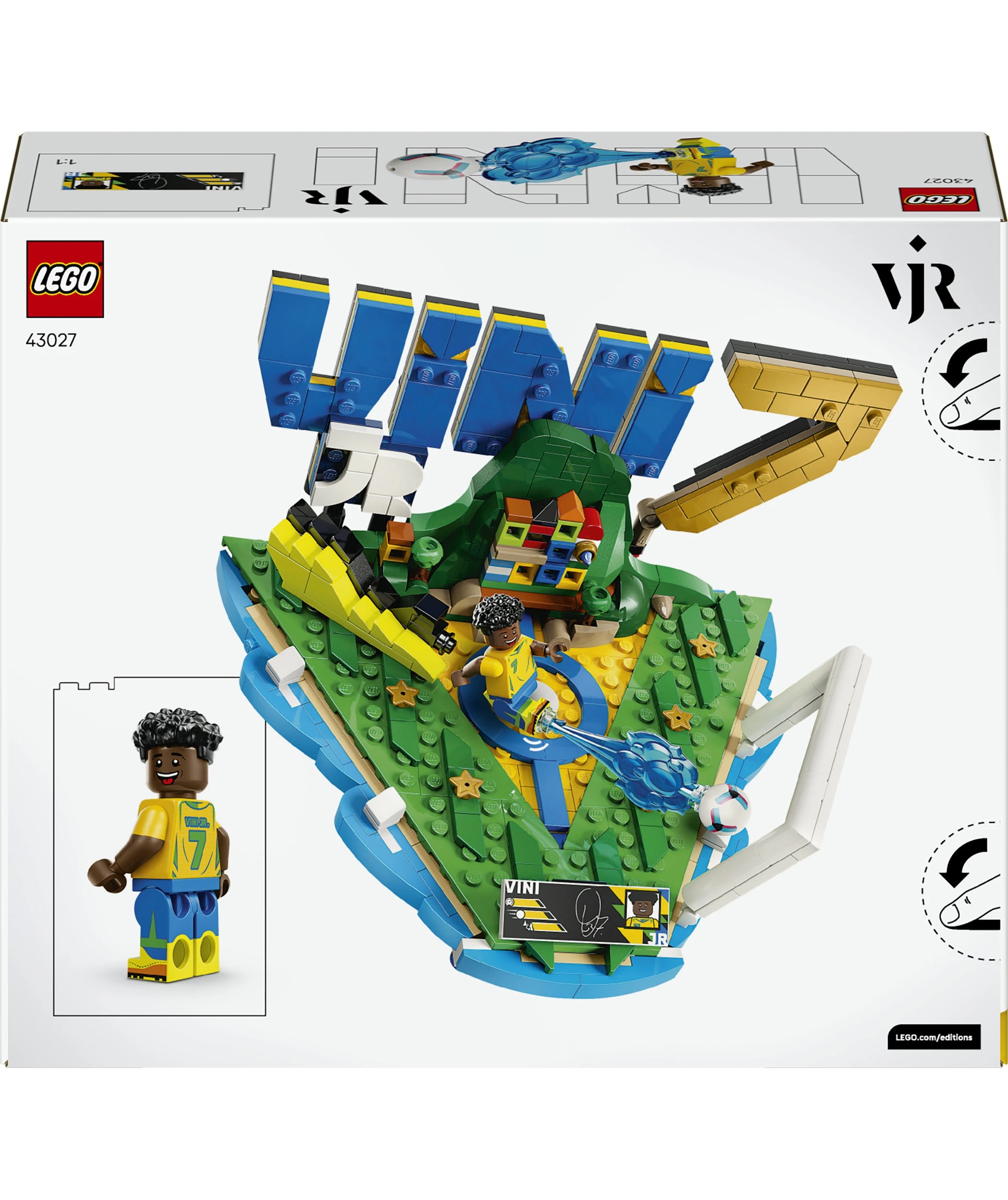 10 LEGO Editions Football Vini Jr. Football Highlights 43027, 10 of 10
