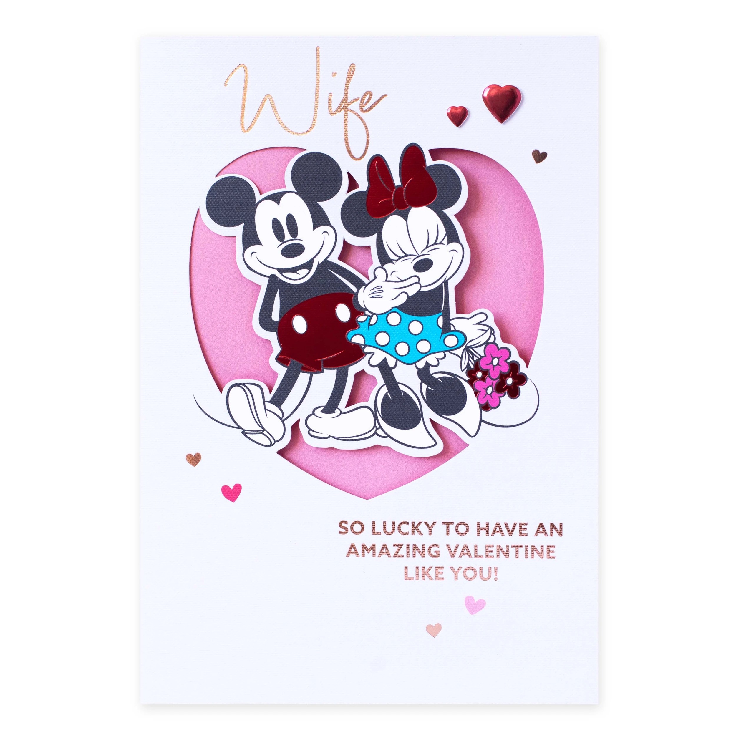 3 Hallmark Valentine's Day Wife Card - So Lucky to Have an Amazing Valentine Like You!, 3 of 3