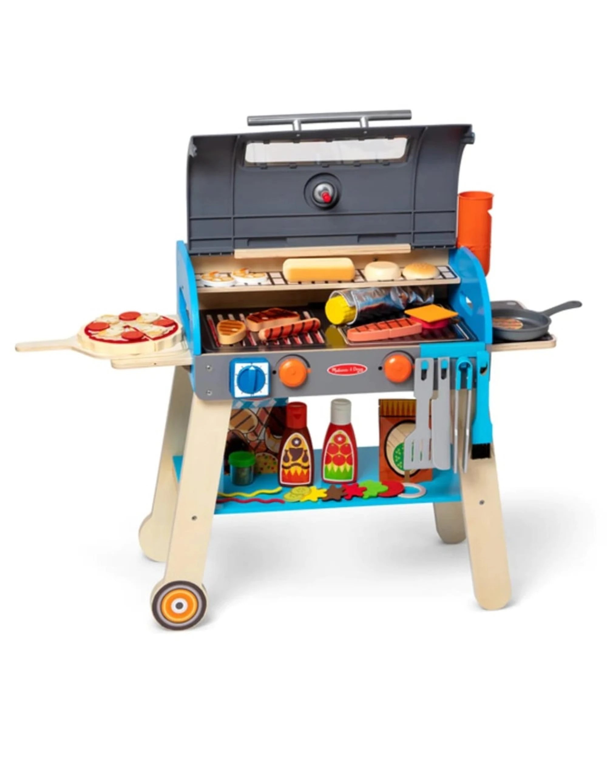 3 Melissa and Doug Deluxe Grill and Pizza Oven Play Set, 3 of 4