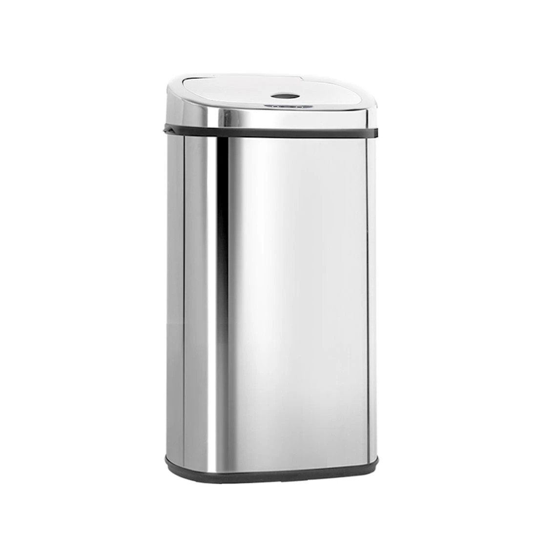 1 Devanti 50L Motion Sensor Bin Rubbish Automatic - Silver, 1 of 6