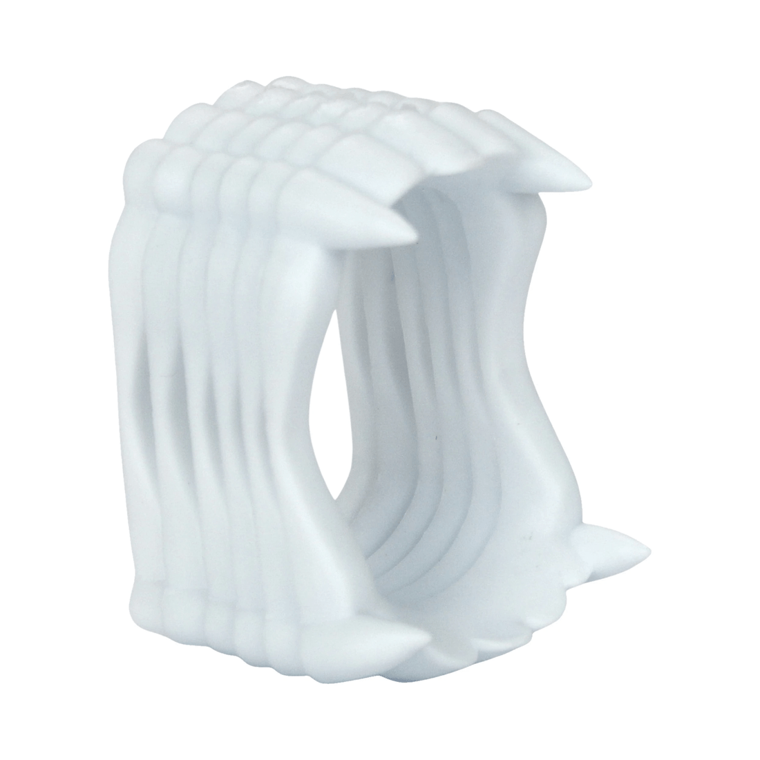 2 Meteor White Plastic Vampire Fangs Pack of 6, 2 of 3