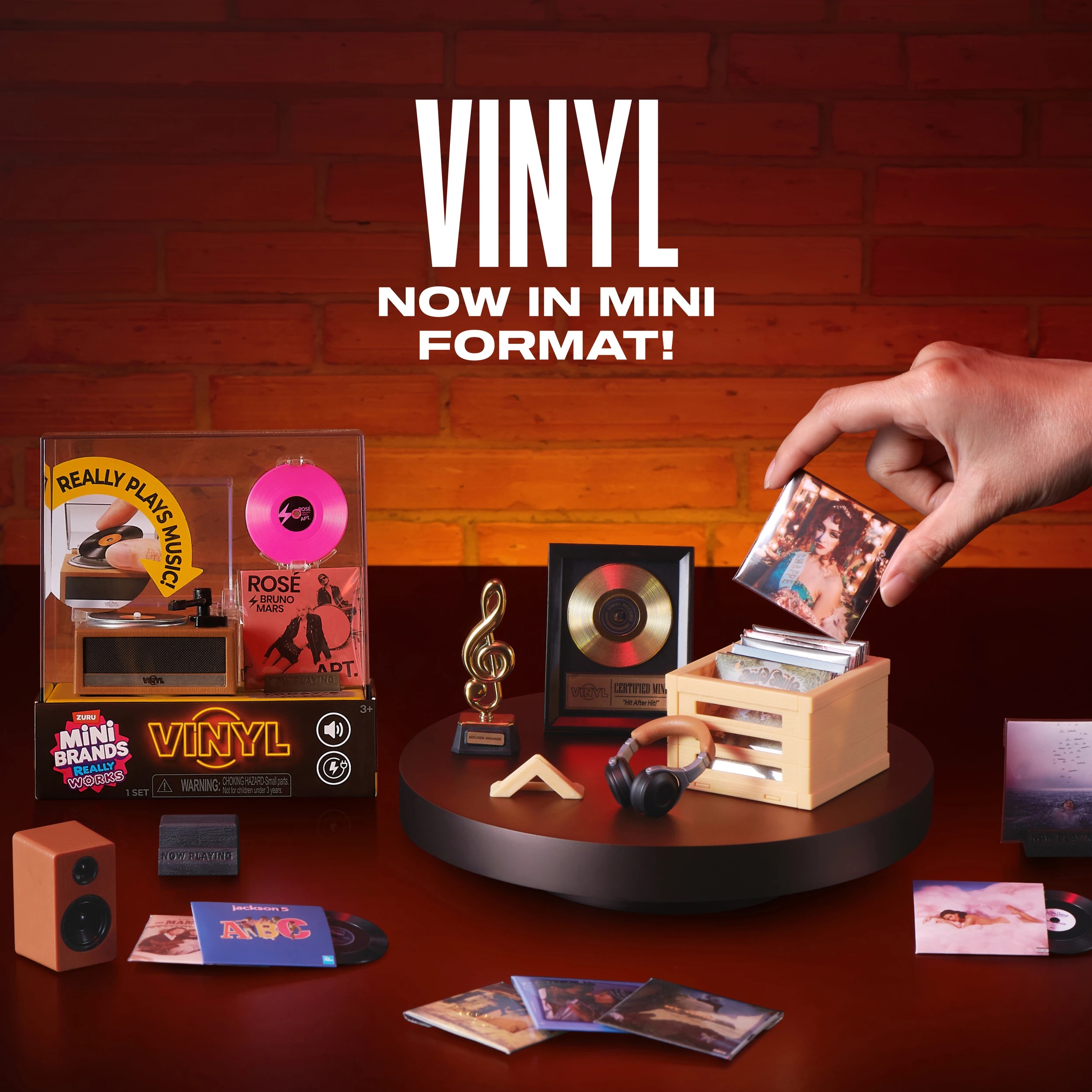 5 Zuru Mini Brands Really Works Vinyl Playset, 5 of 10