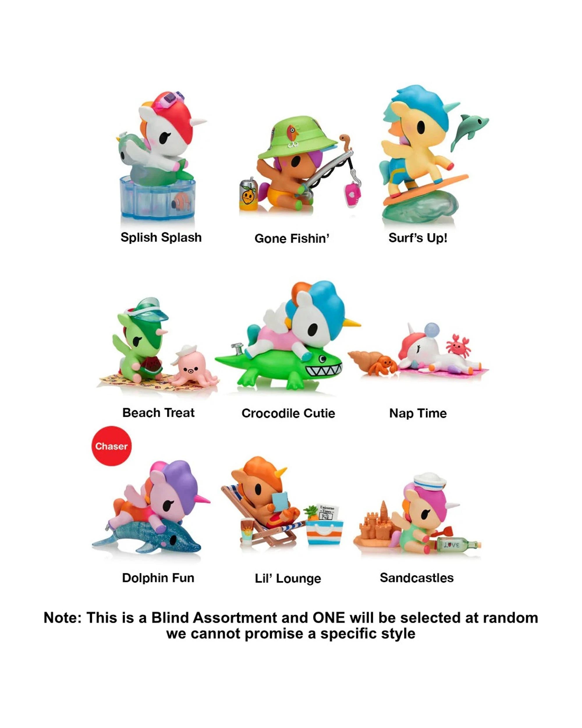 2 Tokidoki Unicorno Fun in the Sun Blind Box, 2 of 10