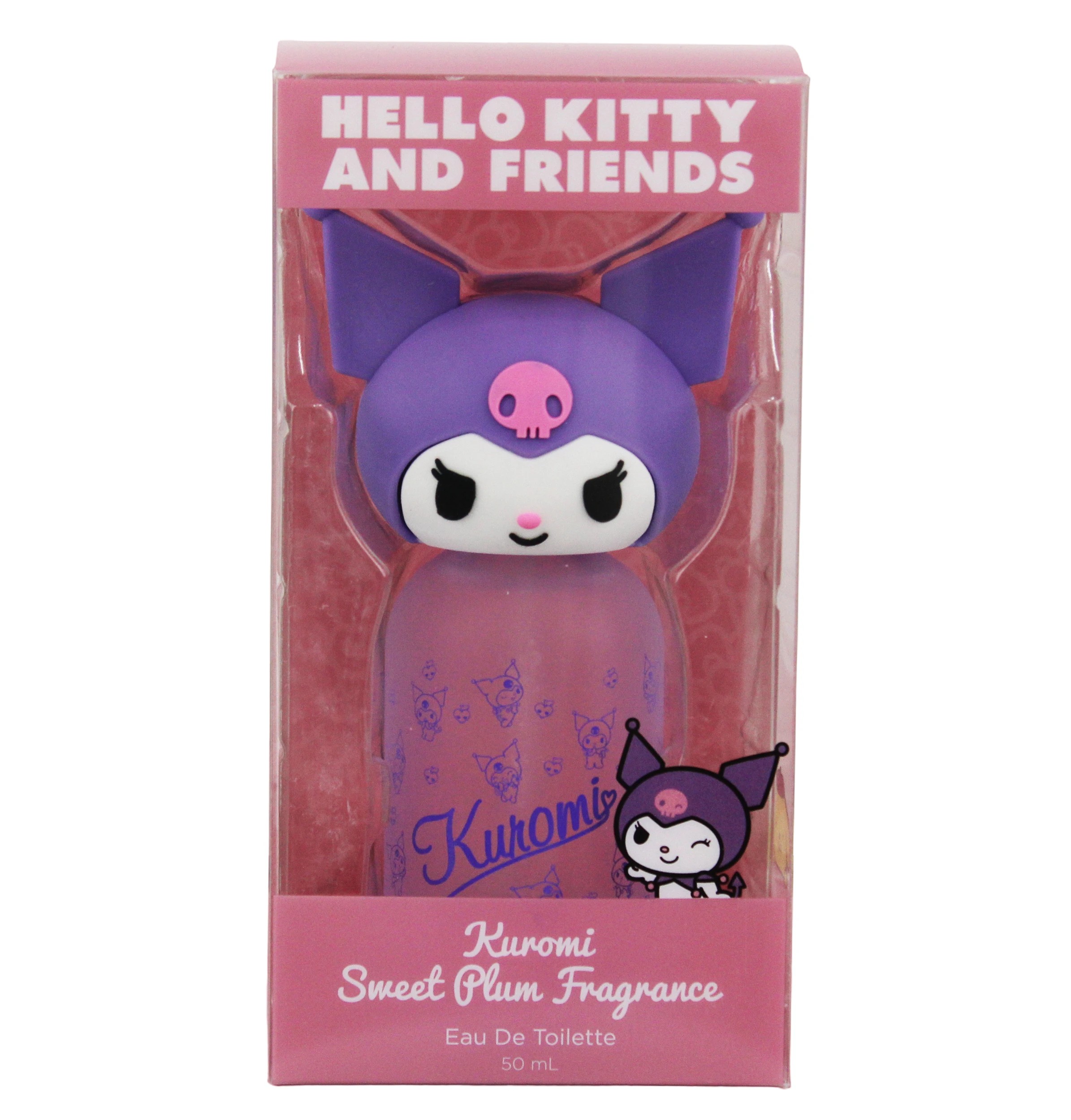 1 Hello Kitty and Friends Kuromi Sweet Plum Fragrance Eau De Toilette 50ml, 1 of 5