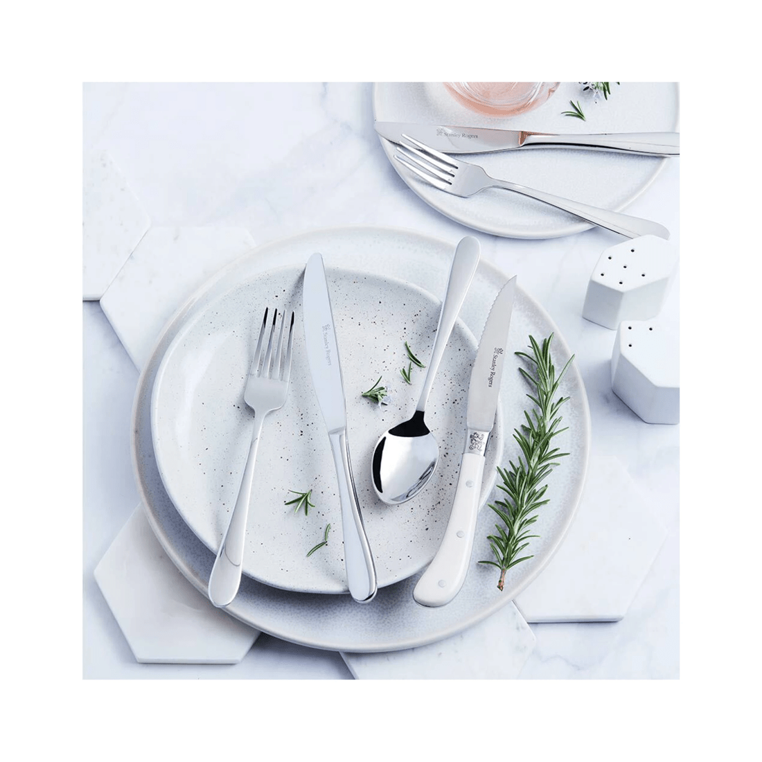 1 Stanley Rogers Albany Teaspoon Individual Stainless Steel Cutlery Utensil Slv
 - Silver, 1 of 1