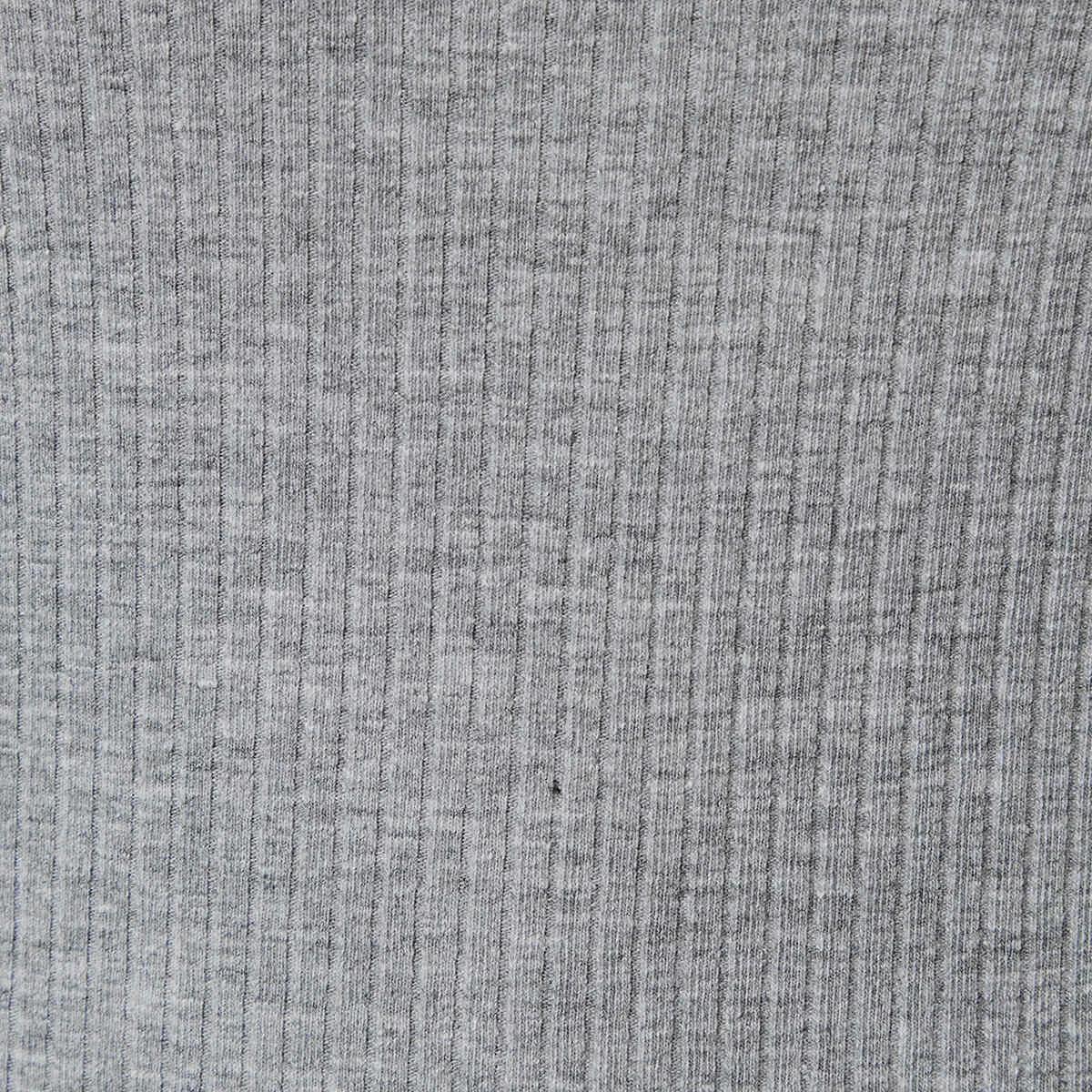 6 Short Sleeve Rib Crew Neck T-shirt Ash Marle, 6 of 6