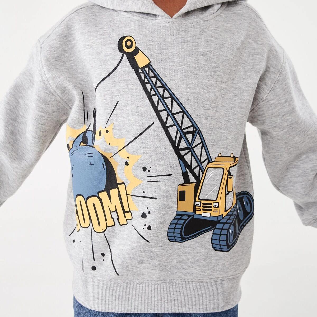 4 Print Hoodie Mrl Digger, 4 of 8