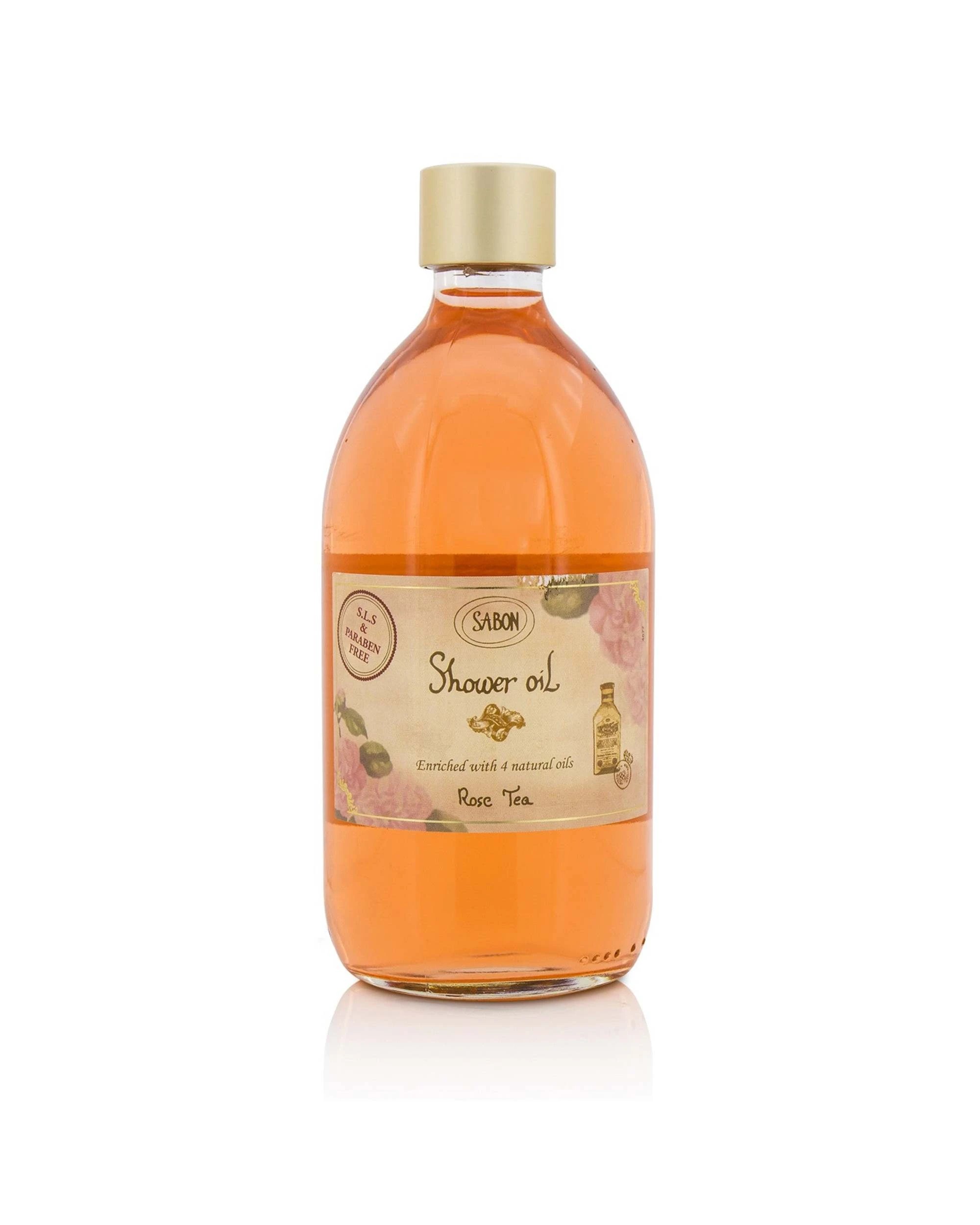 1 Sabon Shower Oil - Rose Tea  500ml/17.59oz, 1 of 2