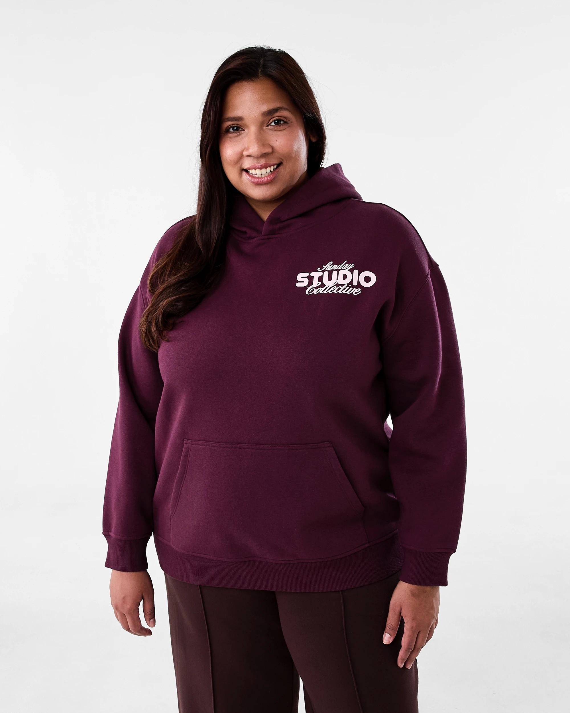 1 Curve Oversized Hoodie Sunday, 1 of 7