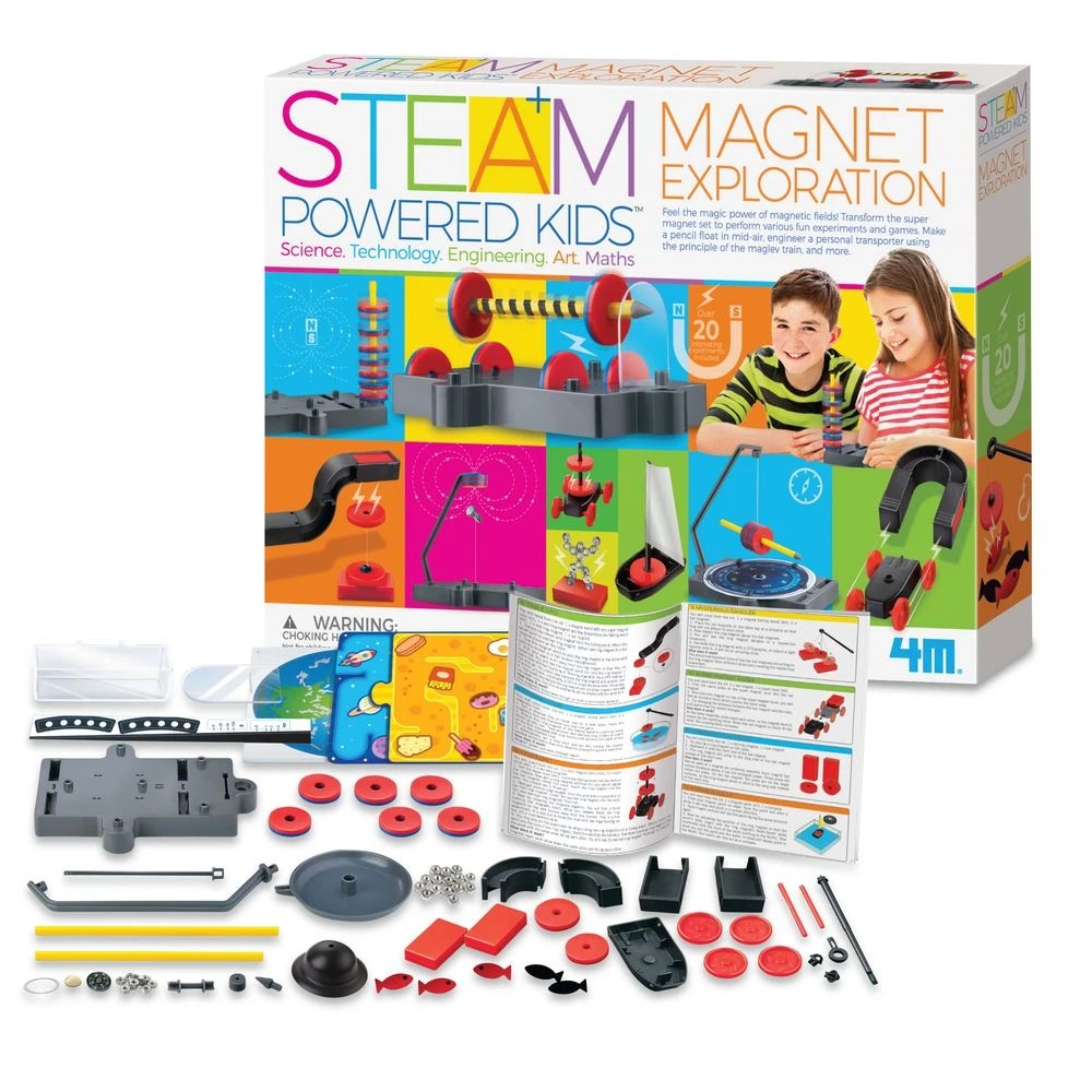 2 4M STEAM Powered Kids Magnet Exploration Kit, 2 of 4