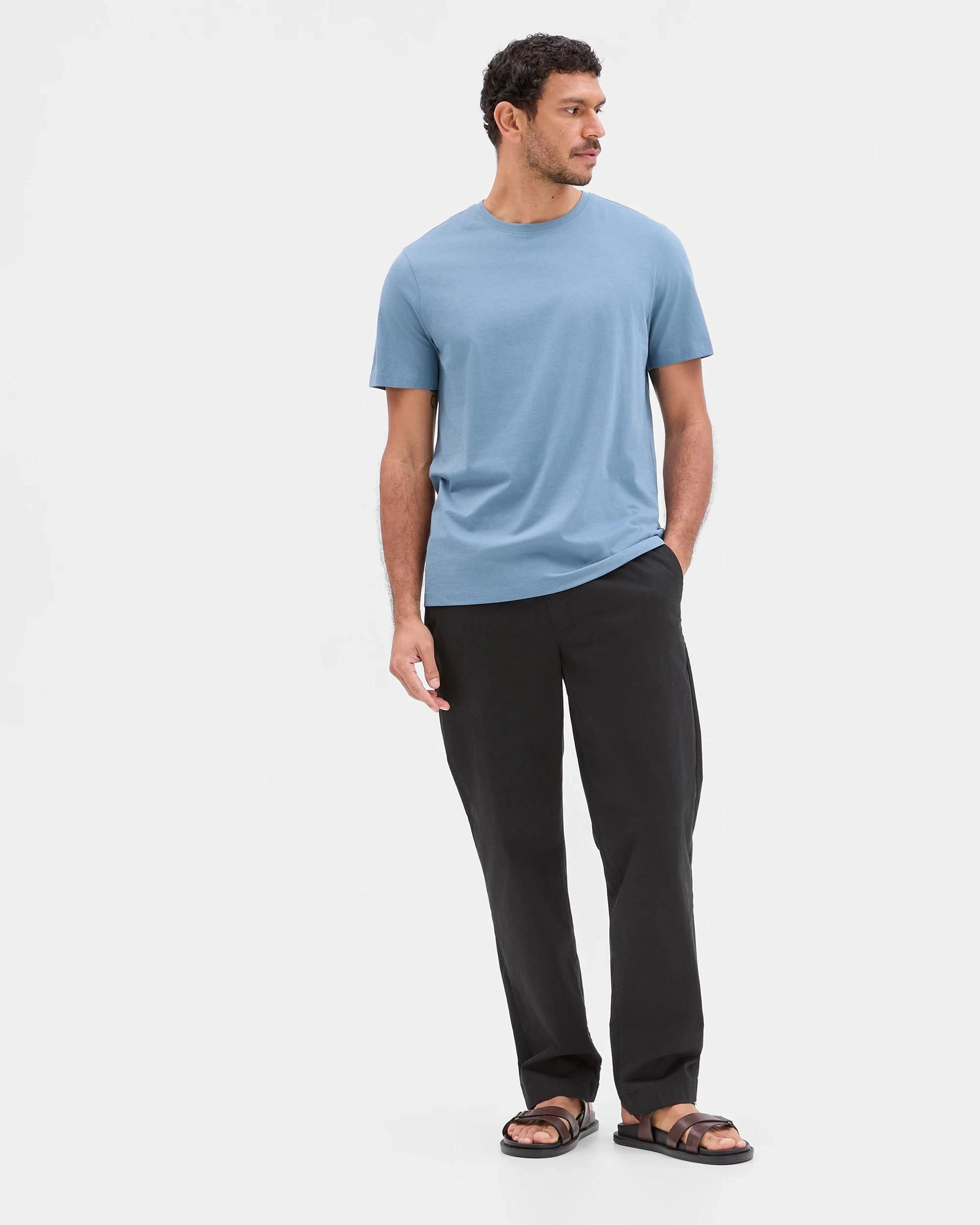 1 Target Australian Cotton T-Shirt BLUE STONE, 1 of 5