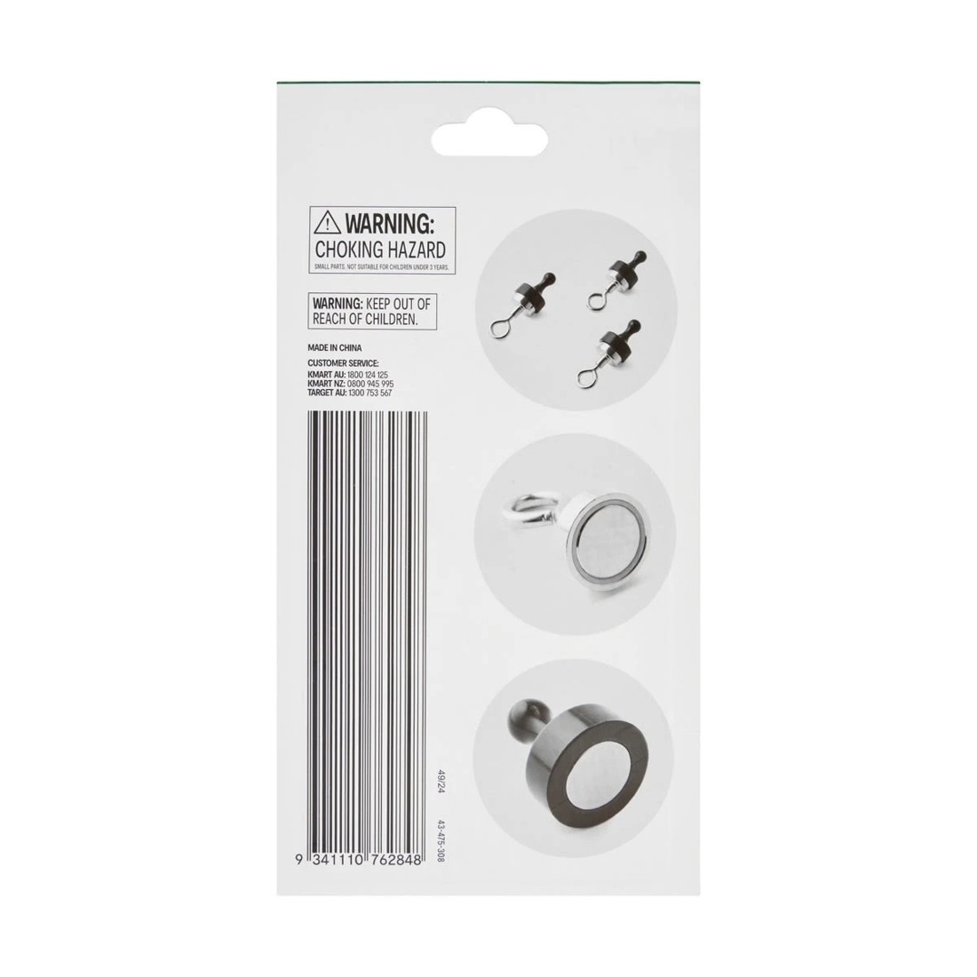 10 3 Piece Magnetic Tent Hooks, 10 of 10