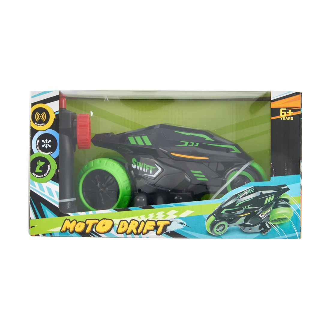 1 Moto Drift 2.4GHz Multifunctional Remote Control Action Vehicle Toy, 1 of 10