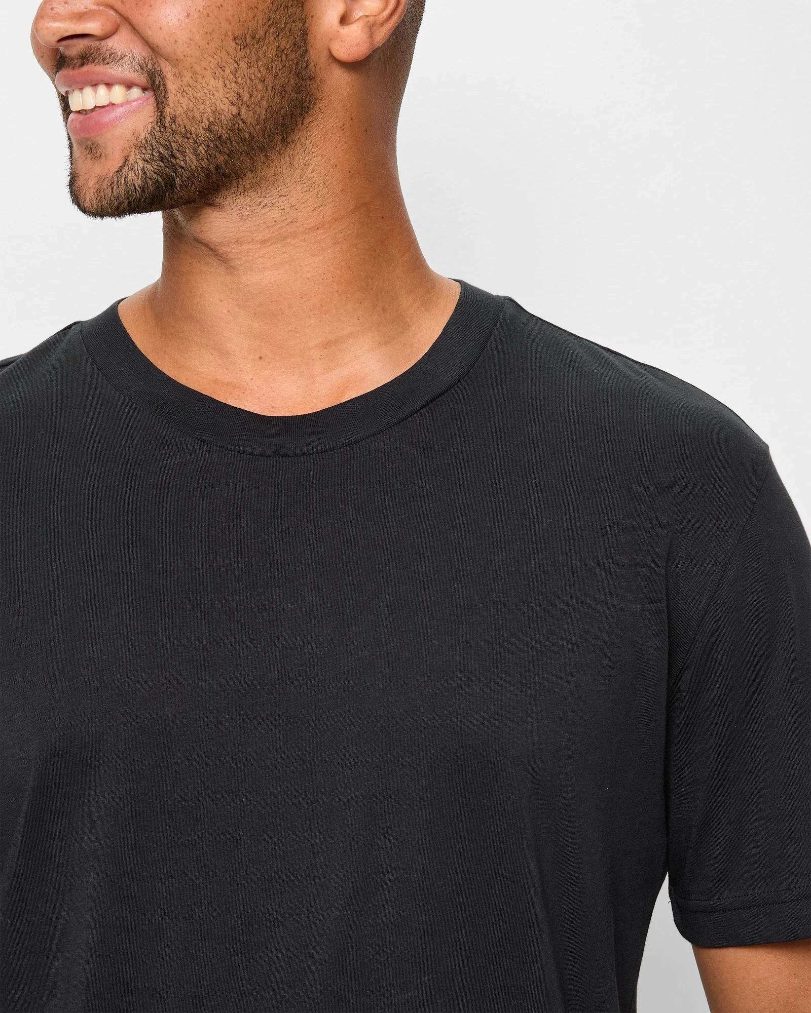 5 Australian Cotton Sleep T-Shirt - Bonds BLACK, 5 of 5