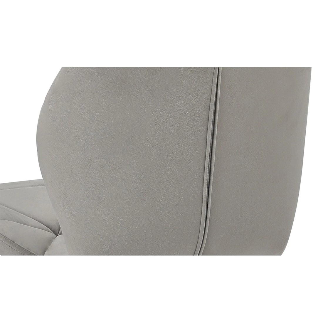 4 Oikiture Set Of 6 Dining Chairs Kitchen Chair Padded Seat High Back Velvet
 - Grey, 4 of 10