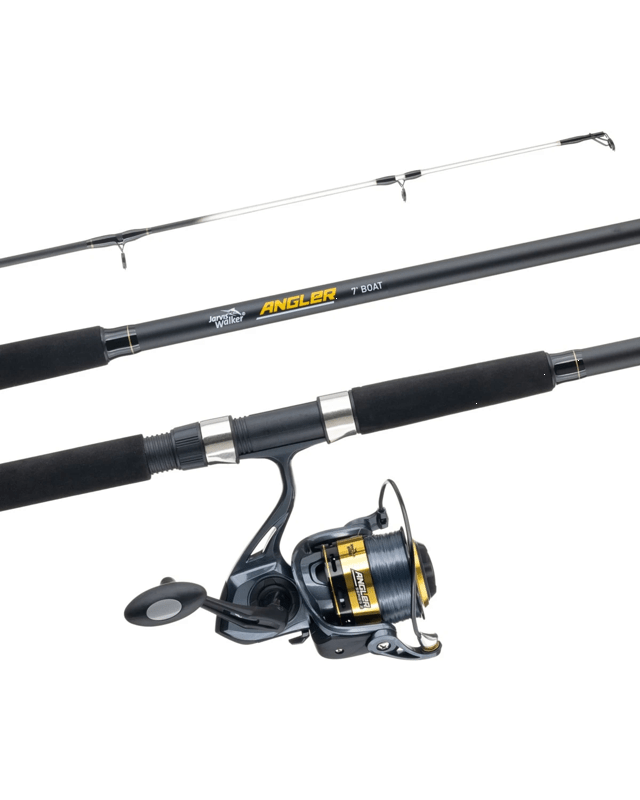 Jarvis Walker Angler Series 2 Boat Combo - 7ft., Black and 