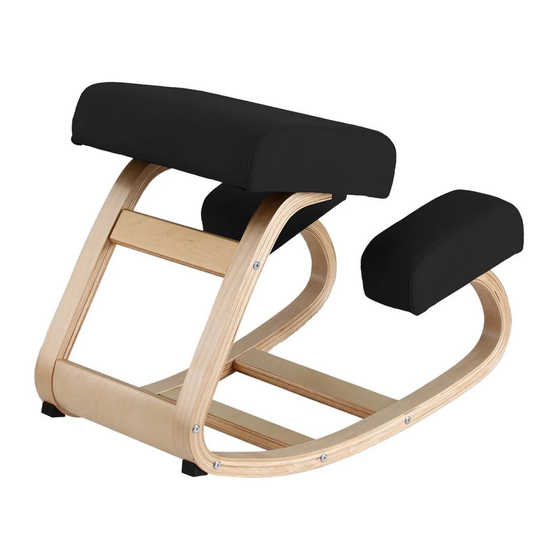 3 Artiss Kneeling Chair w/ Memory Foam, Ergonomic Posture Stool for Office/Gaming, 120kg - Black, 3 of 8