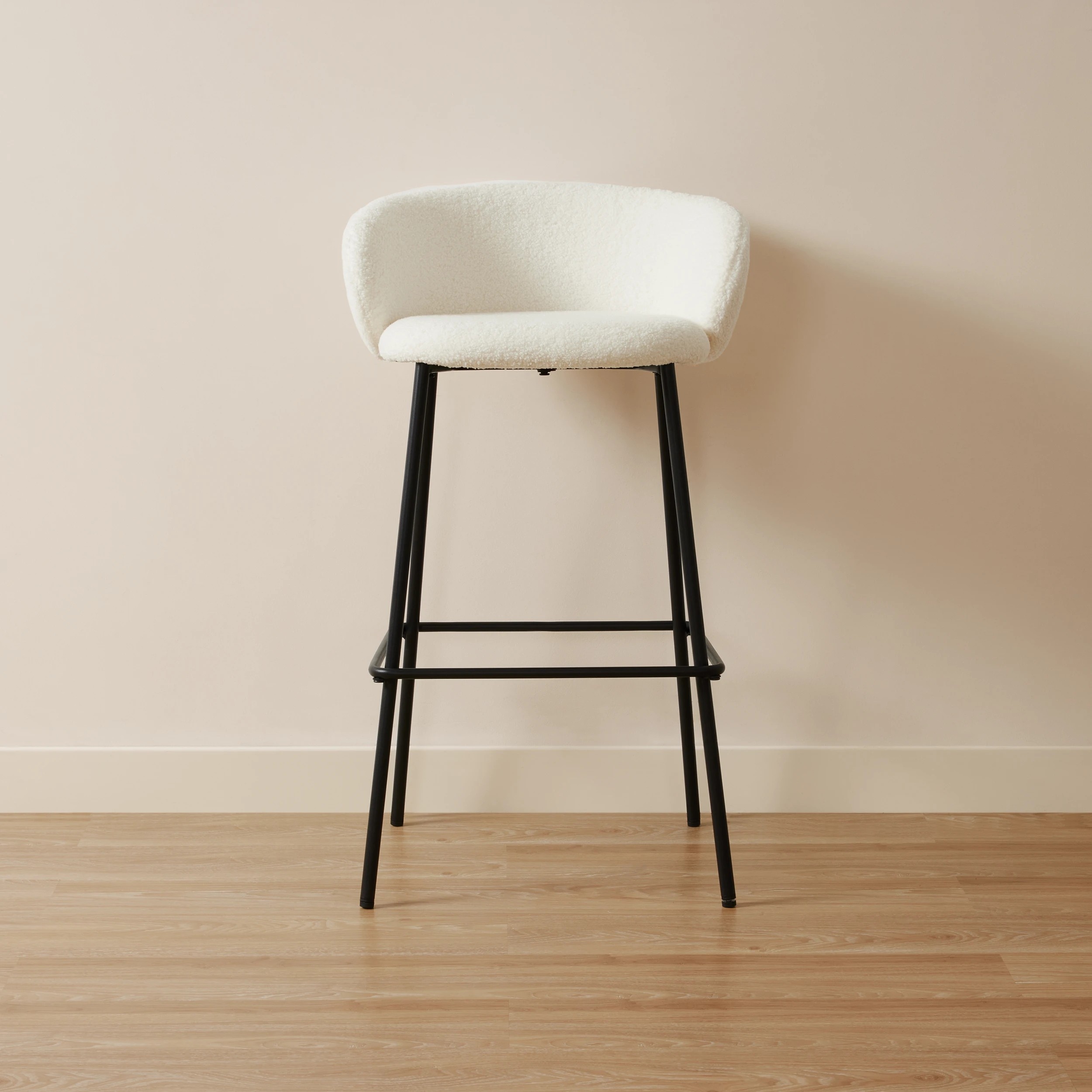 2 Abbey Boucle Bar Stool, 2 of 5