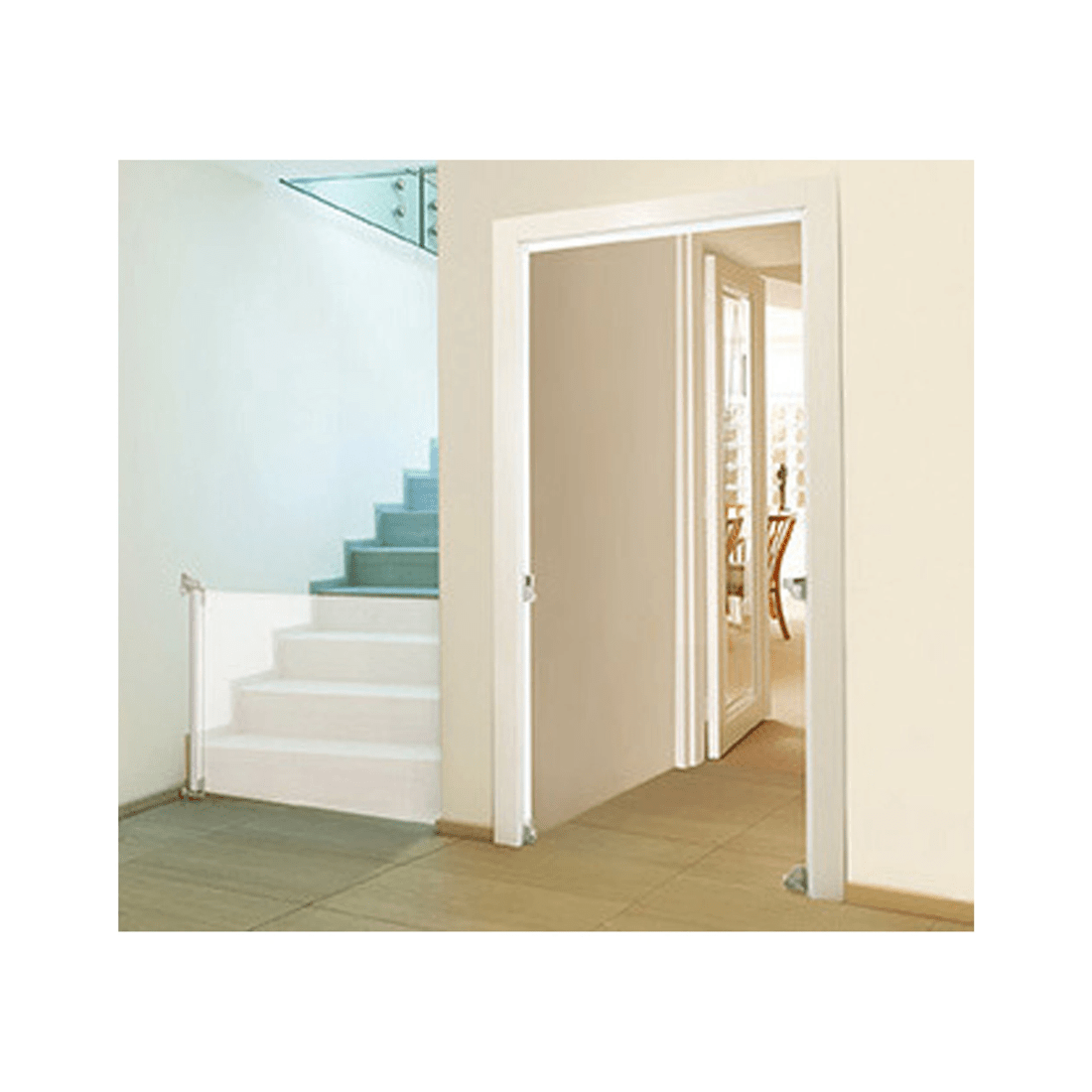 4 Dreambaby Retractable Safety Gate Indoor Outdoor For Children And Pets.
 - White, 4 of 6