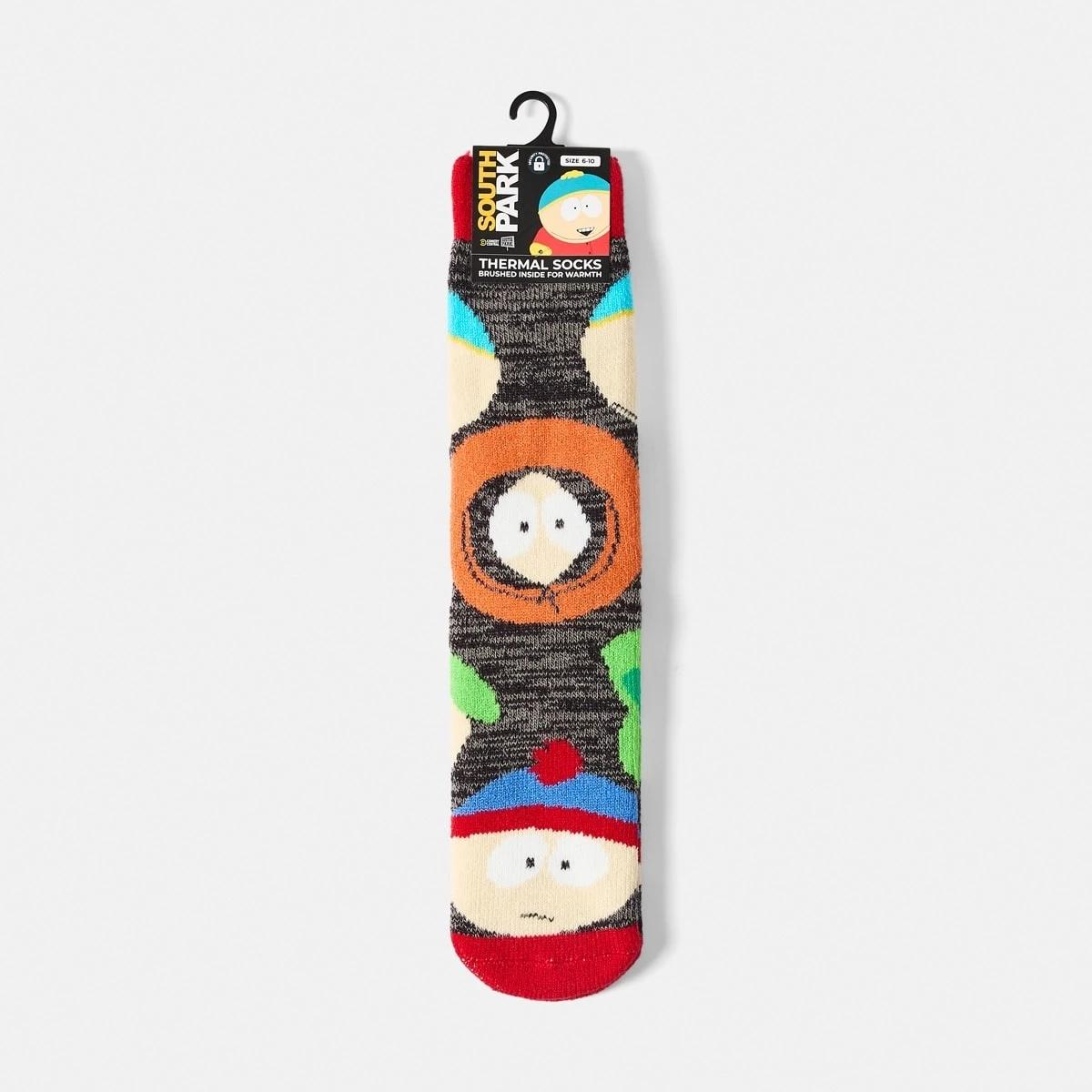 3 License Thermal Home Socks South Park, 3 of 3