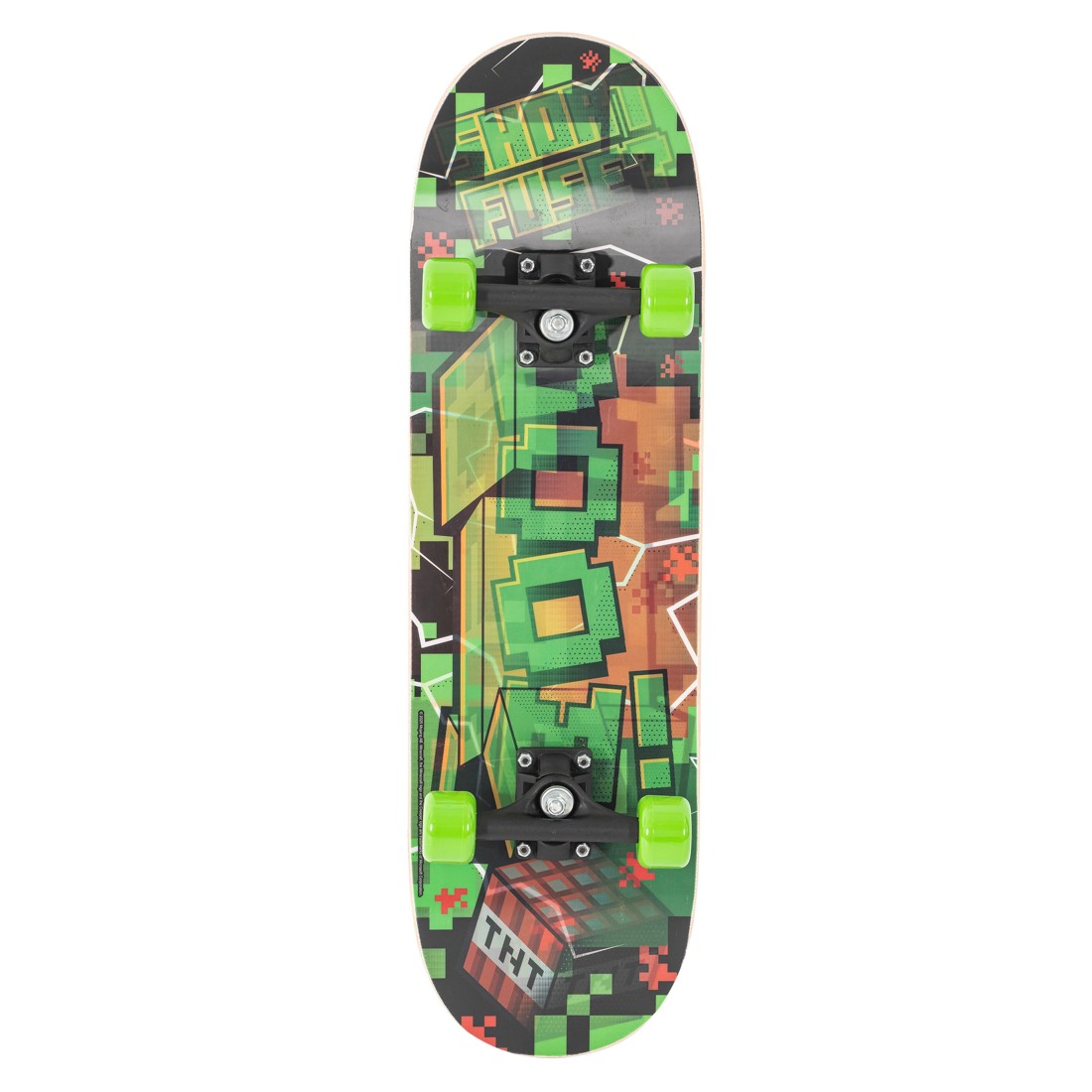 3 28in. Minecraft Lenticular Skateboard, 3 of 6