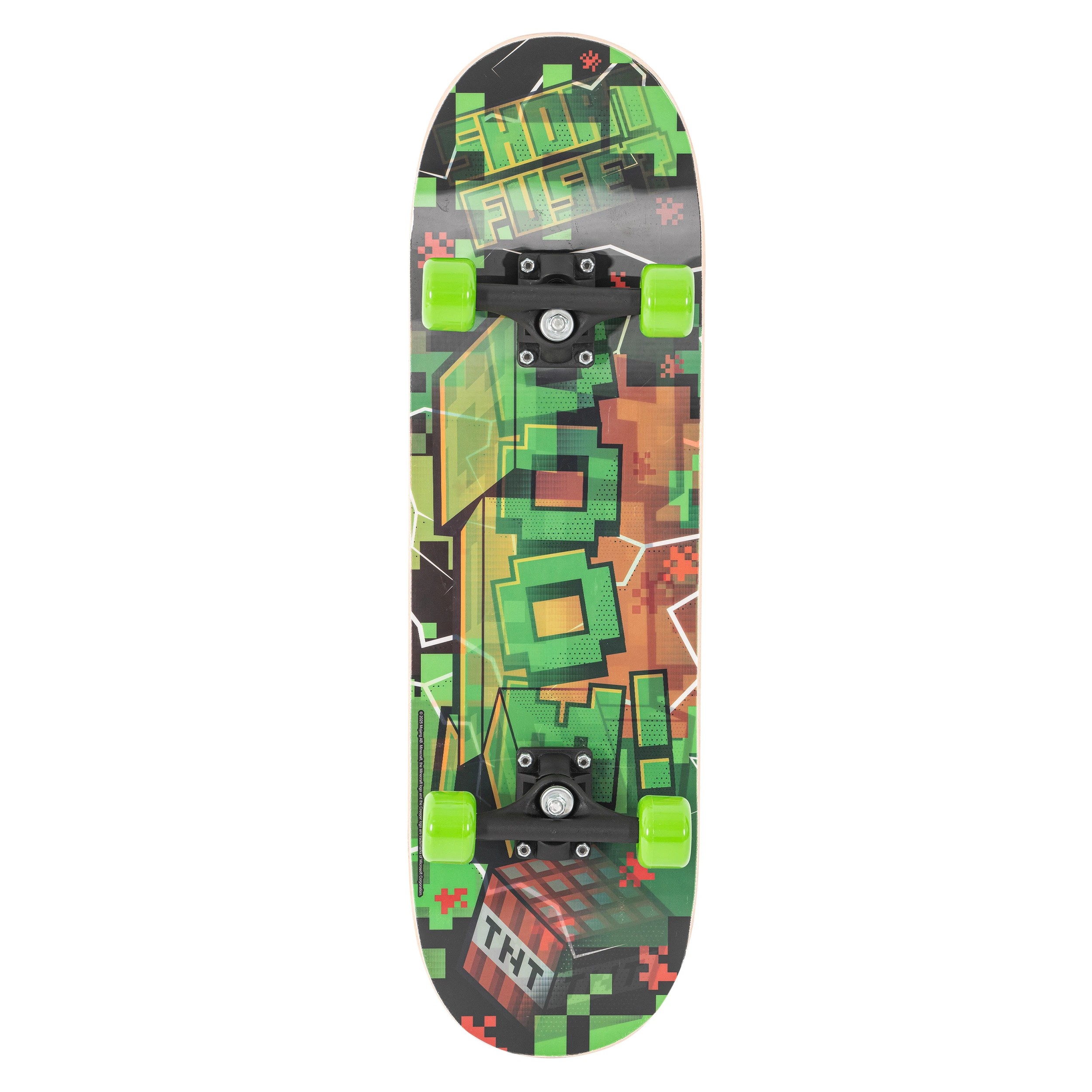 3 28in. Minecraft Lenticular Skateboard, 3 of 6