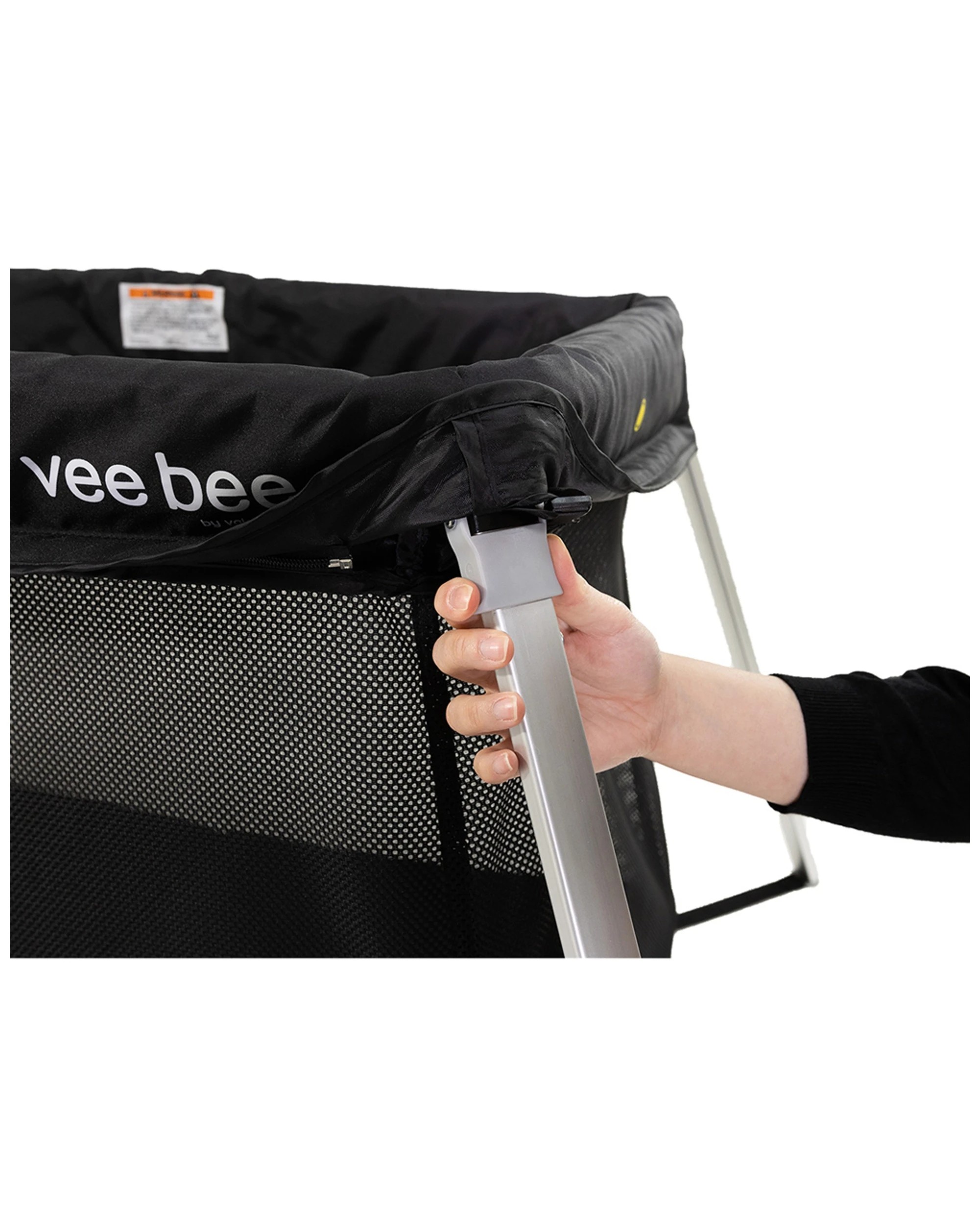 5 Vee Bee Amado Portacot Travel/play
 - Black, 5 of 7