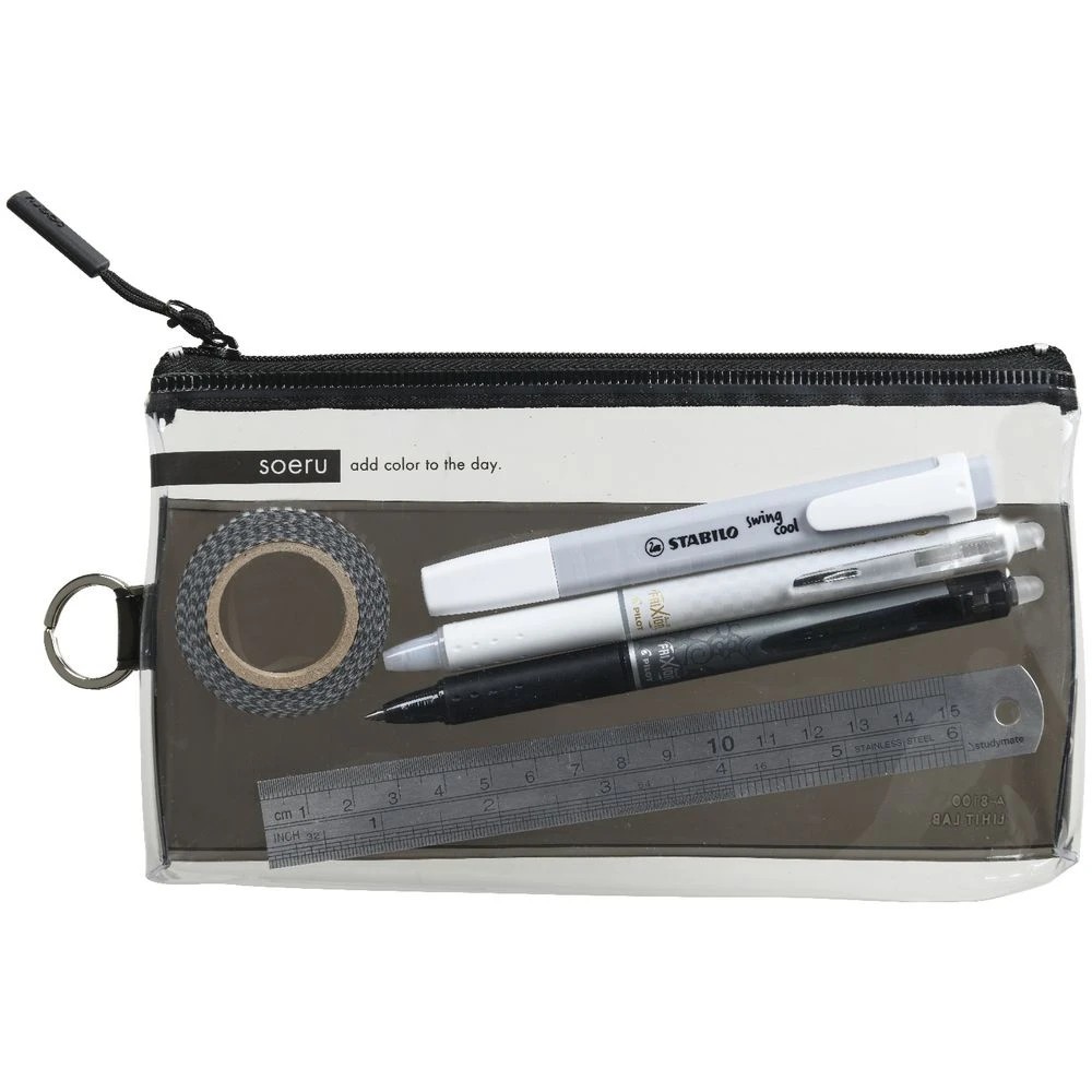 2 Soeru Slim Pen Case Clear Smoke Black, 2 of 3